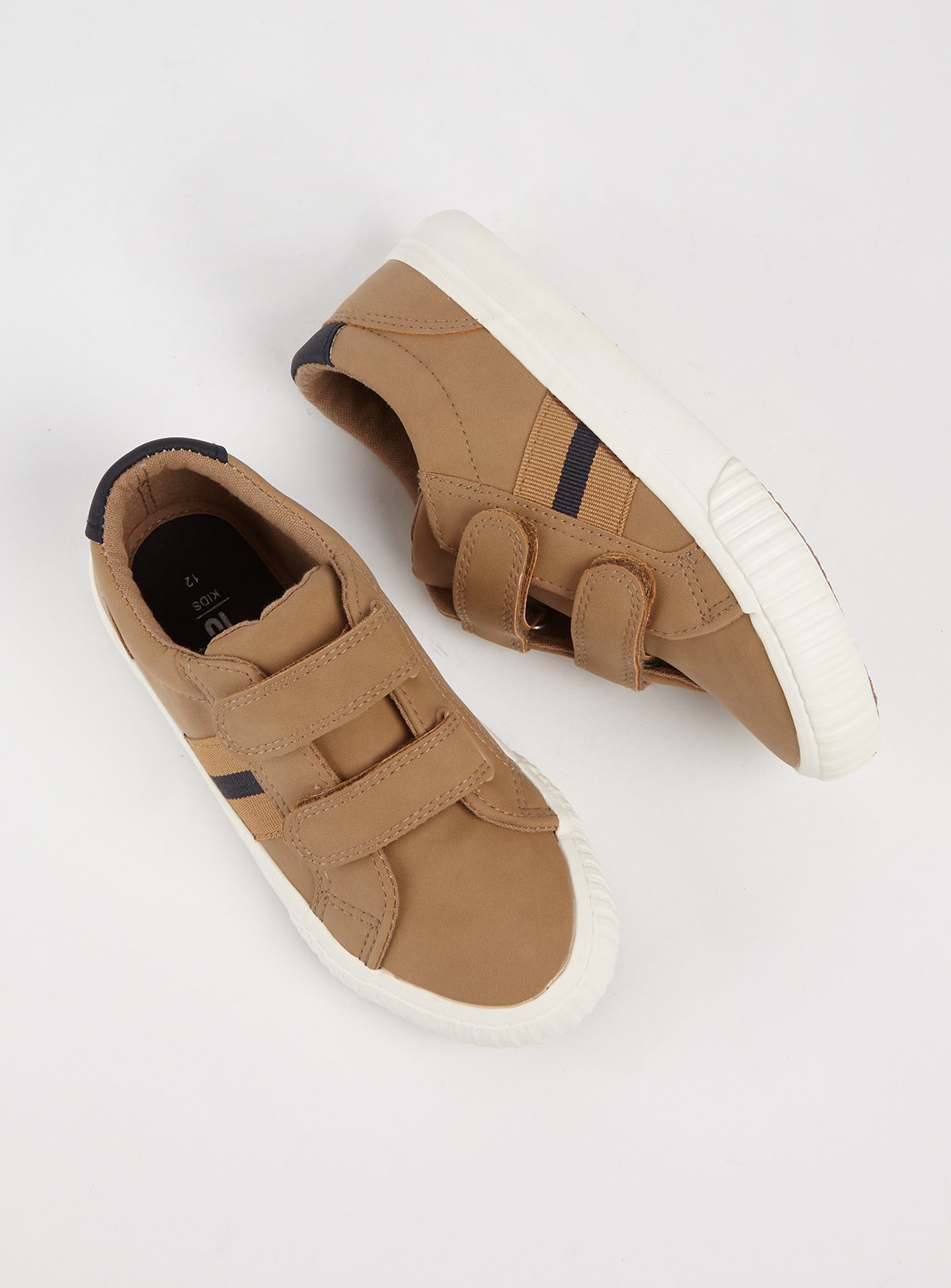 infant khaki trainers