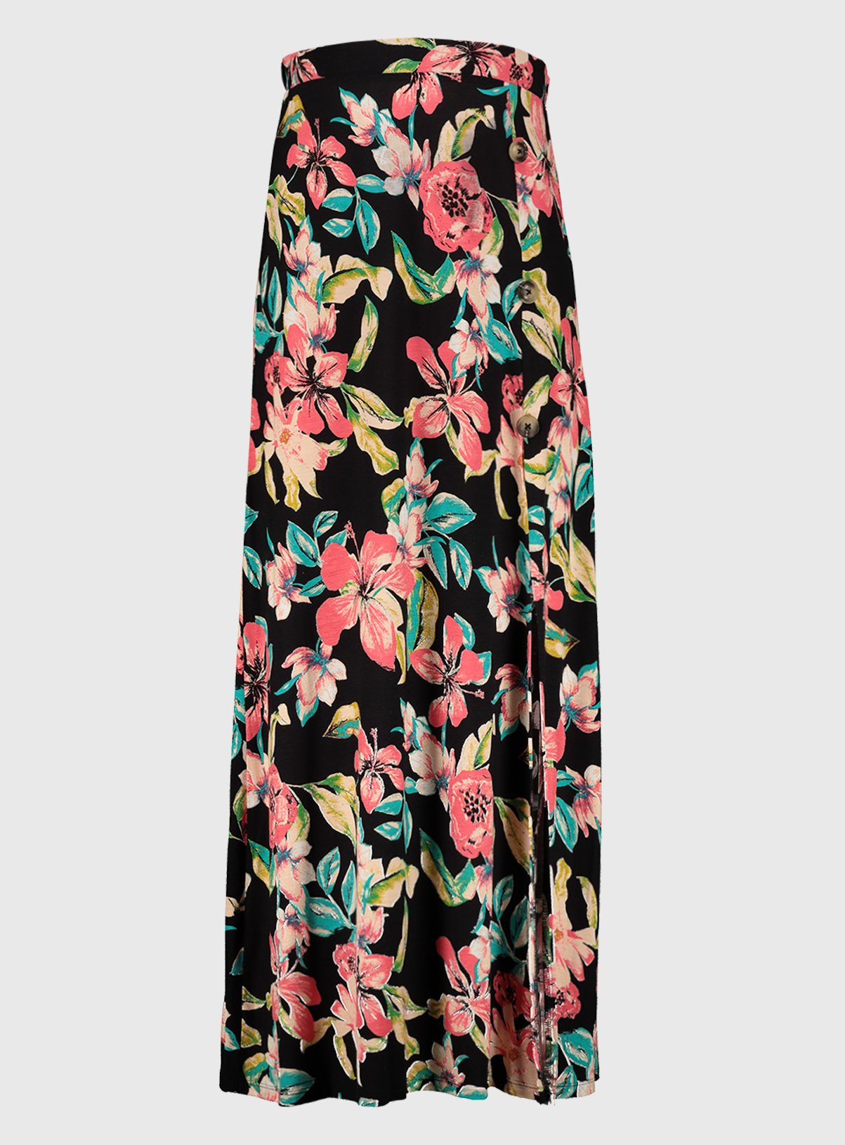 Palm Beach Print Jersey Maxi Skirt Review