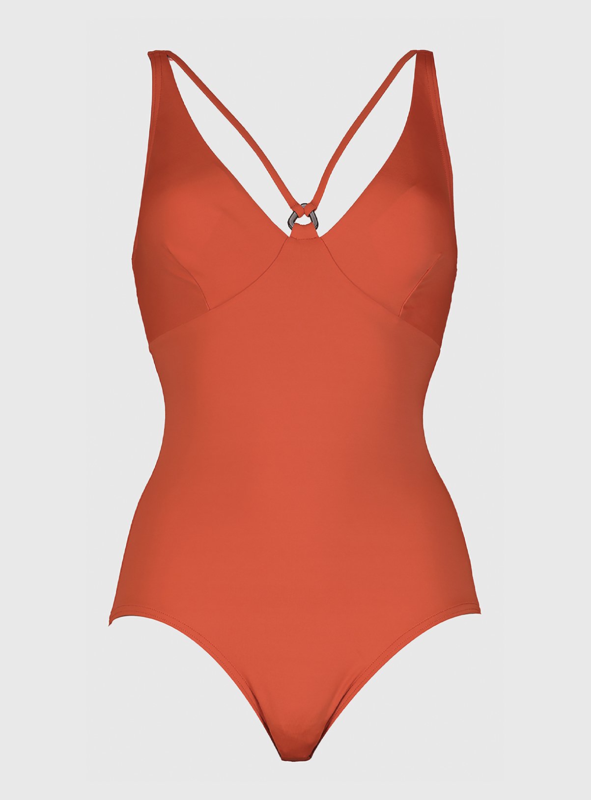 Red Medium Tummy Control Swimsuit Review