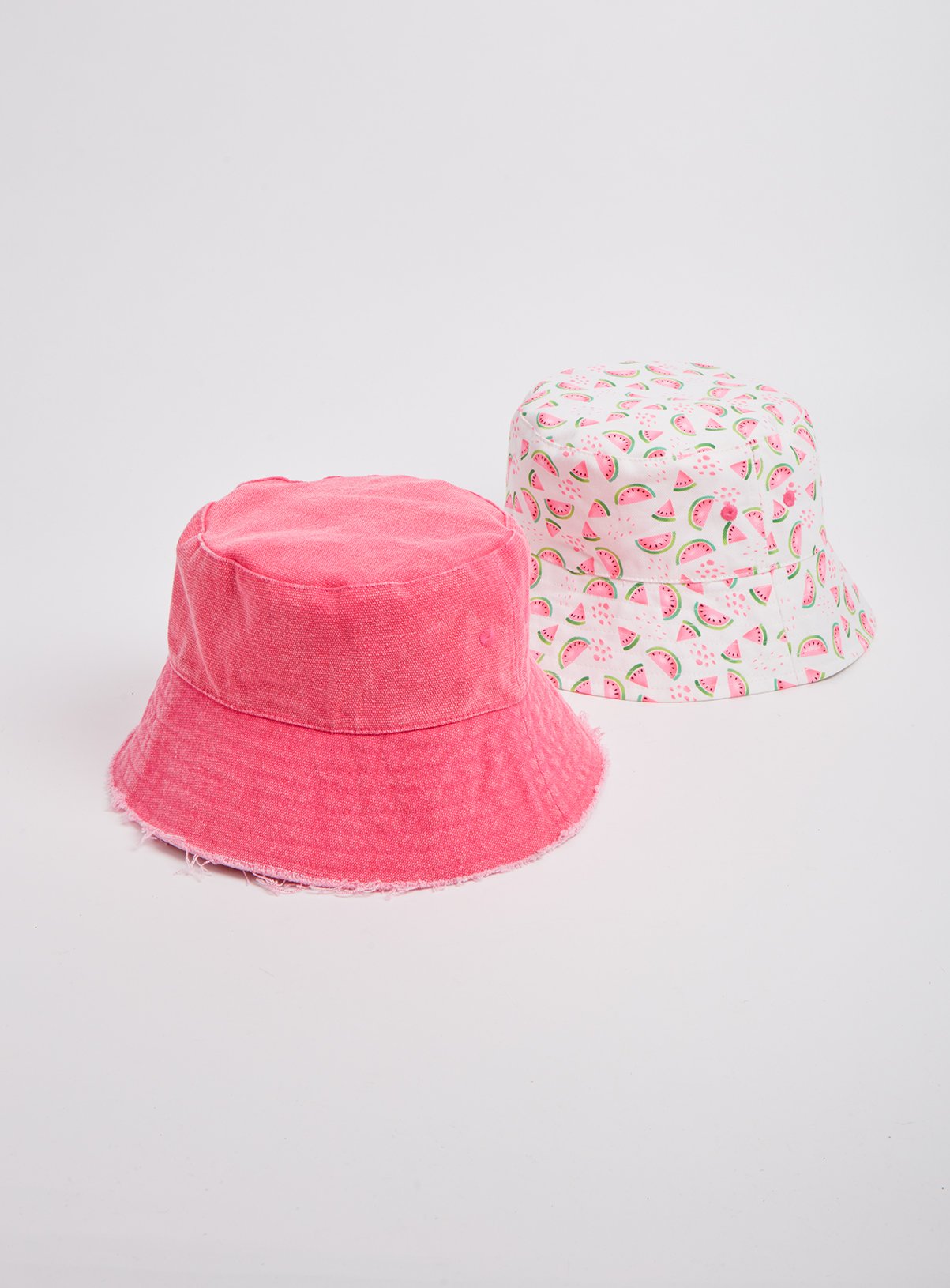 Neon Pink & Watermelon Bucket Hat 2 Pack Review