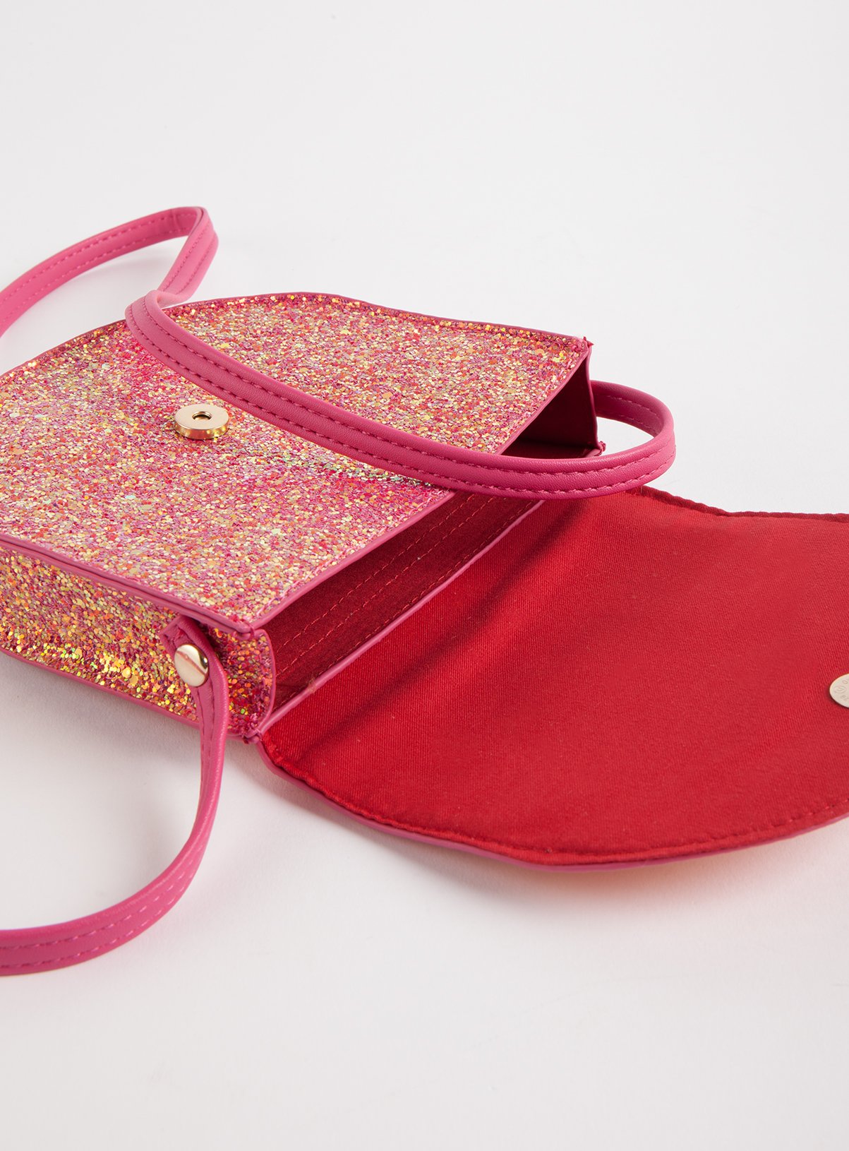 Pink Glitter Cross-Body Occasion Bag Review