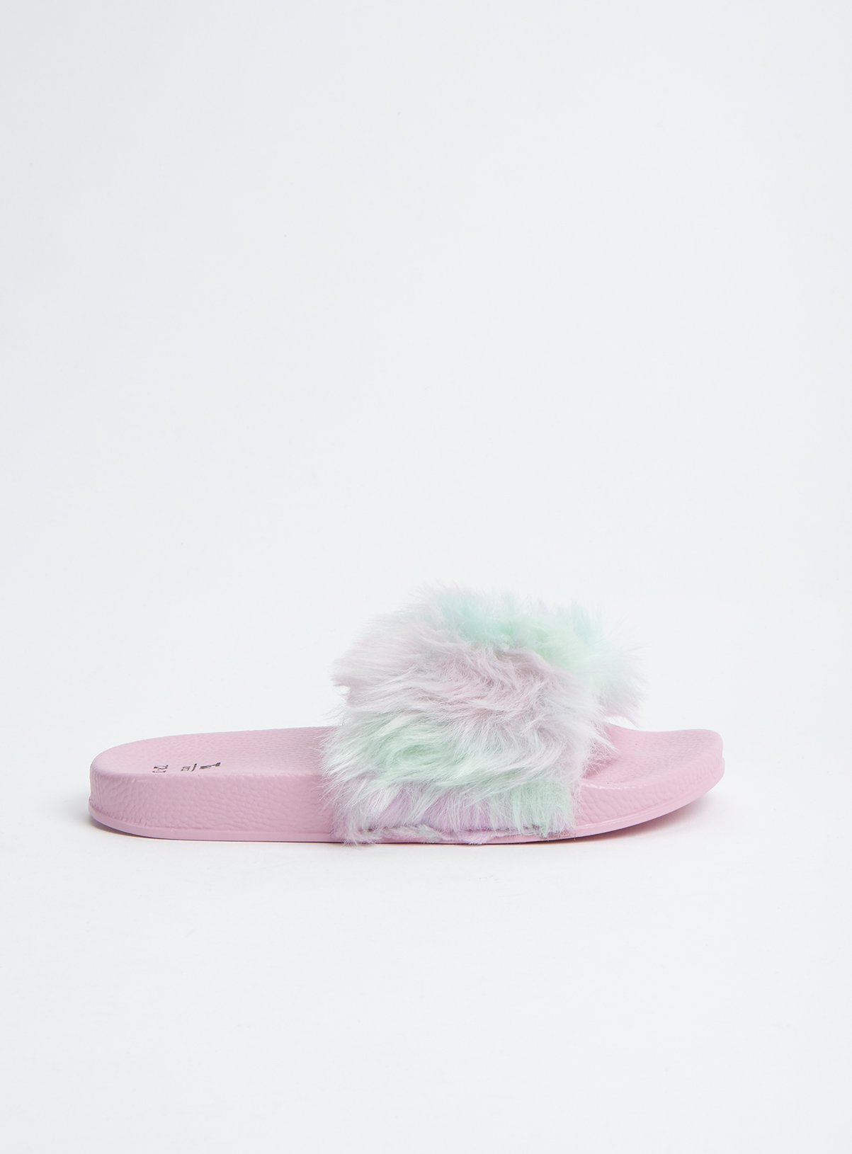 Pastel Faux Fur Sliders Review