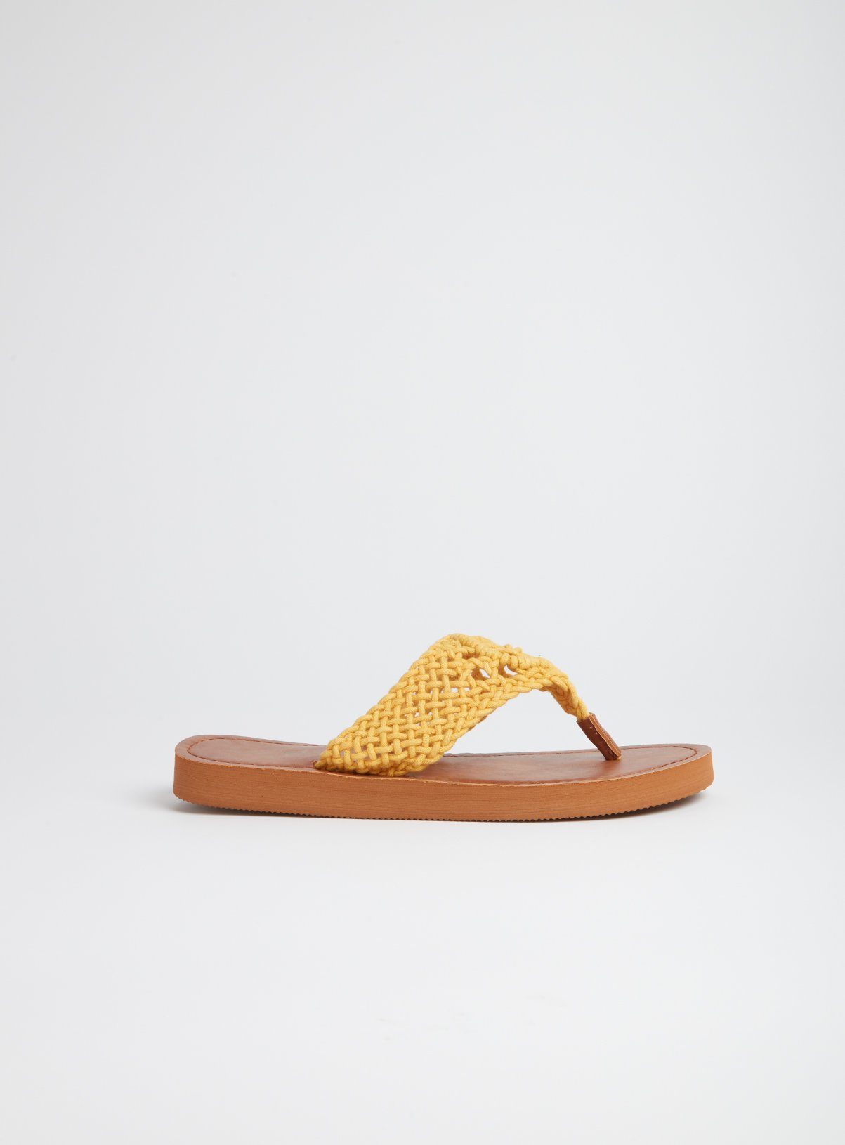 Mustard Macrame Flip Flops Review