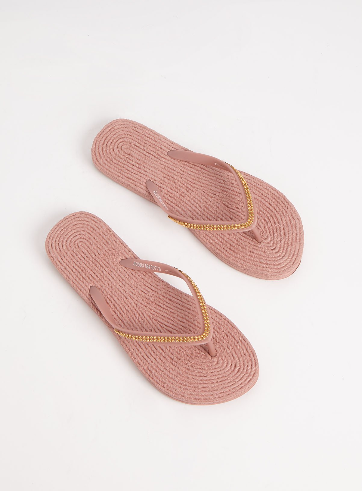 Pink Beaded Rope Effect Flip Flops Review