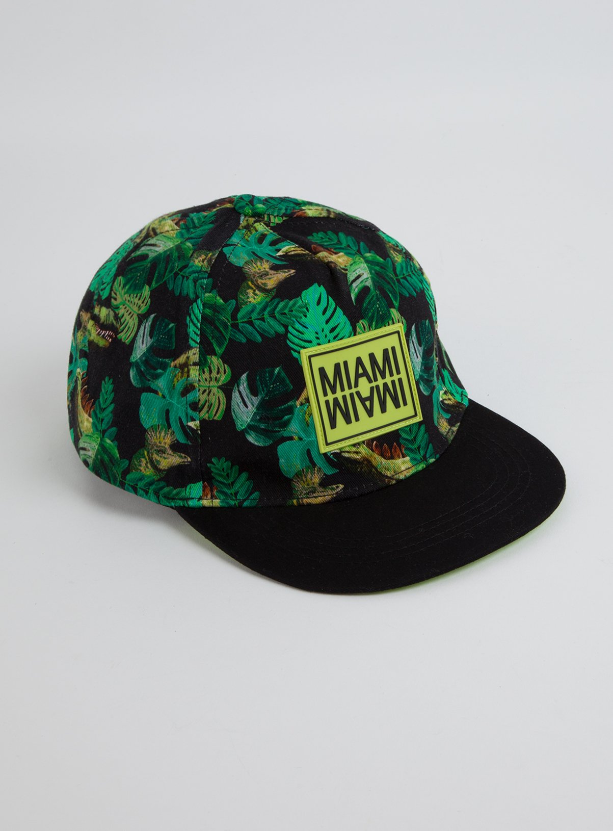 Green 'Miami' Jungle Print Fashion Cap Review