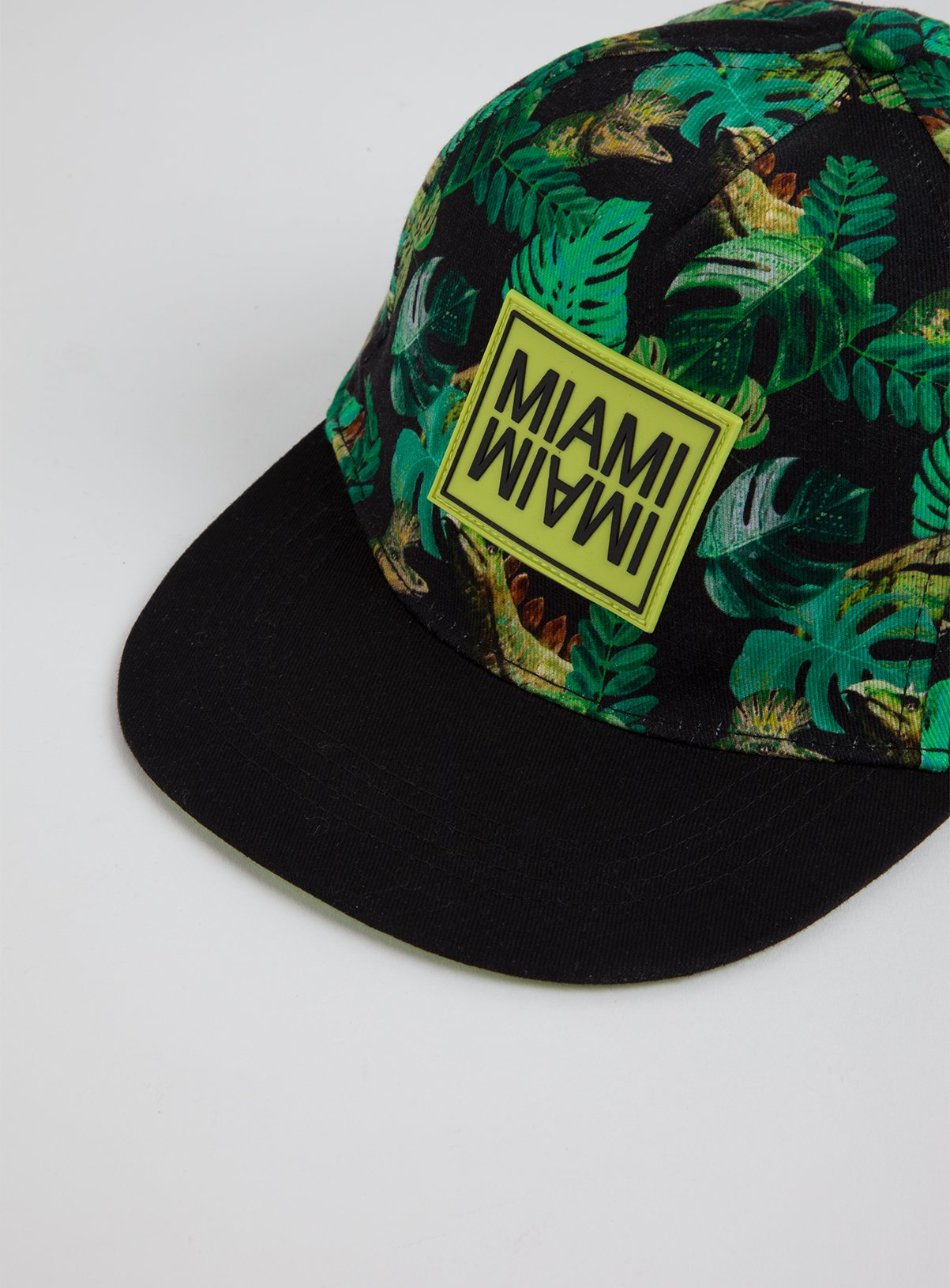 Green 'Miami' Jungle Print Fashion Cap Review