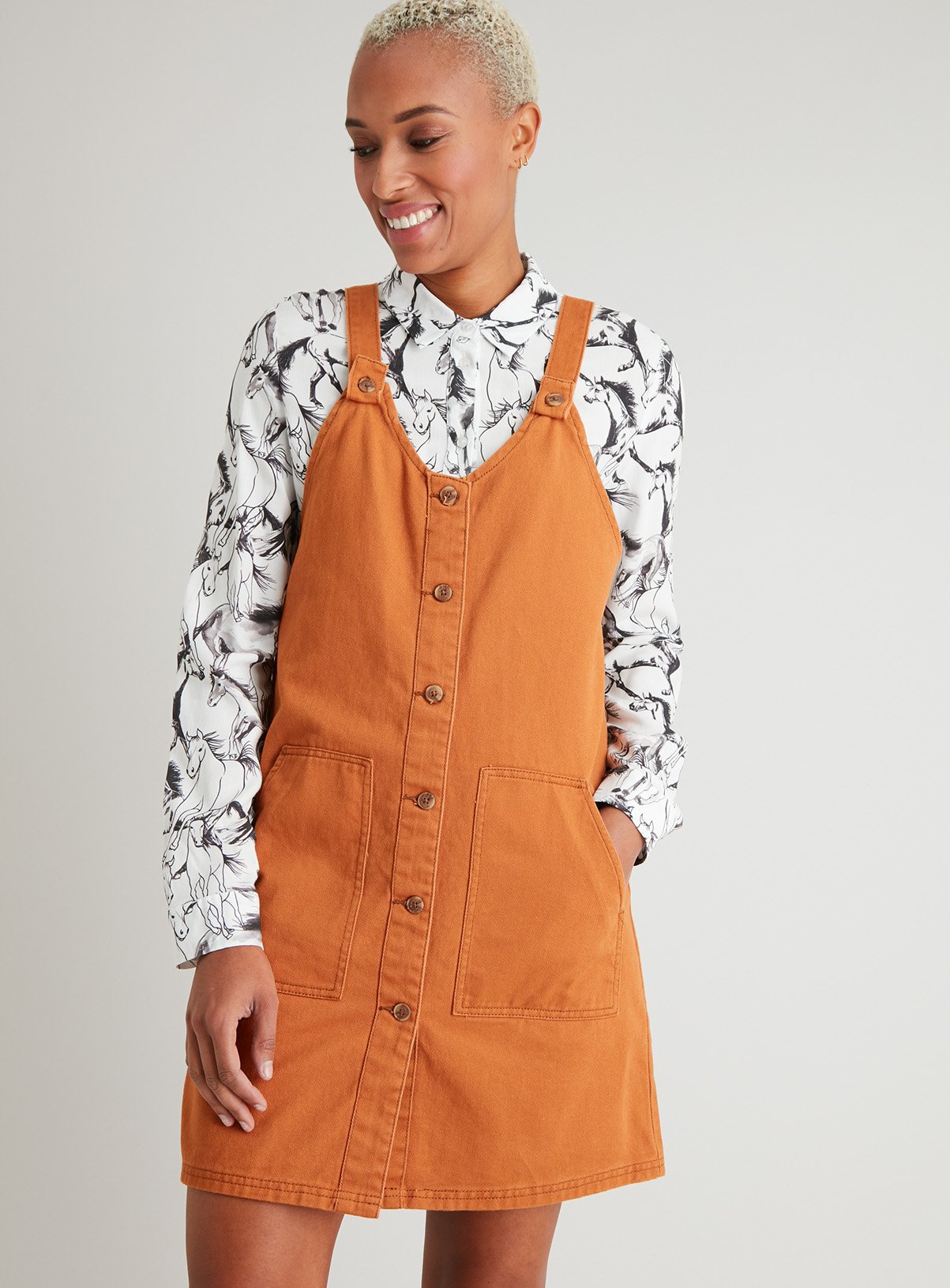 cute pinafore