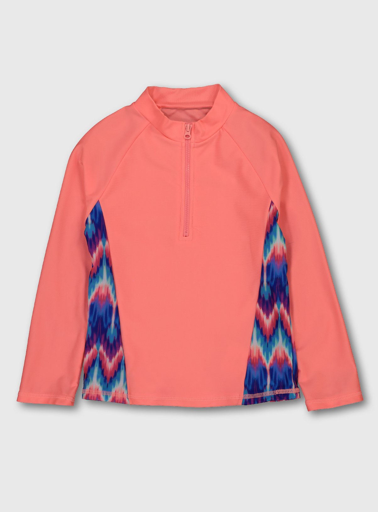 Coral & Aztec Print Long Sleeve Rash Vest Review