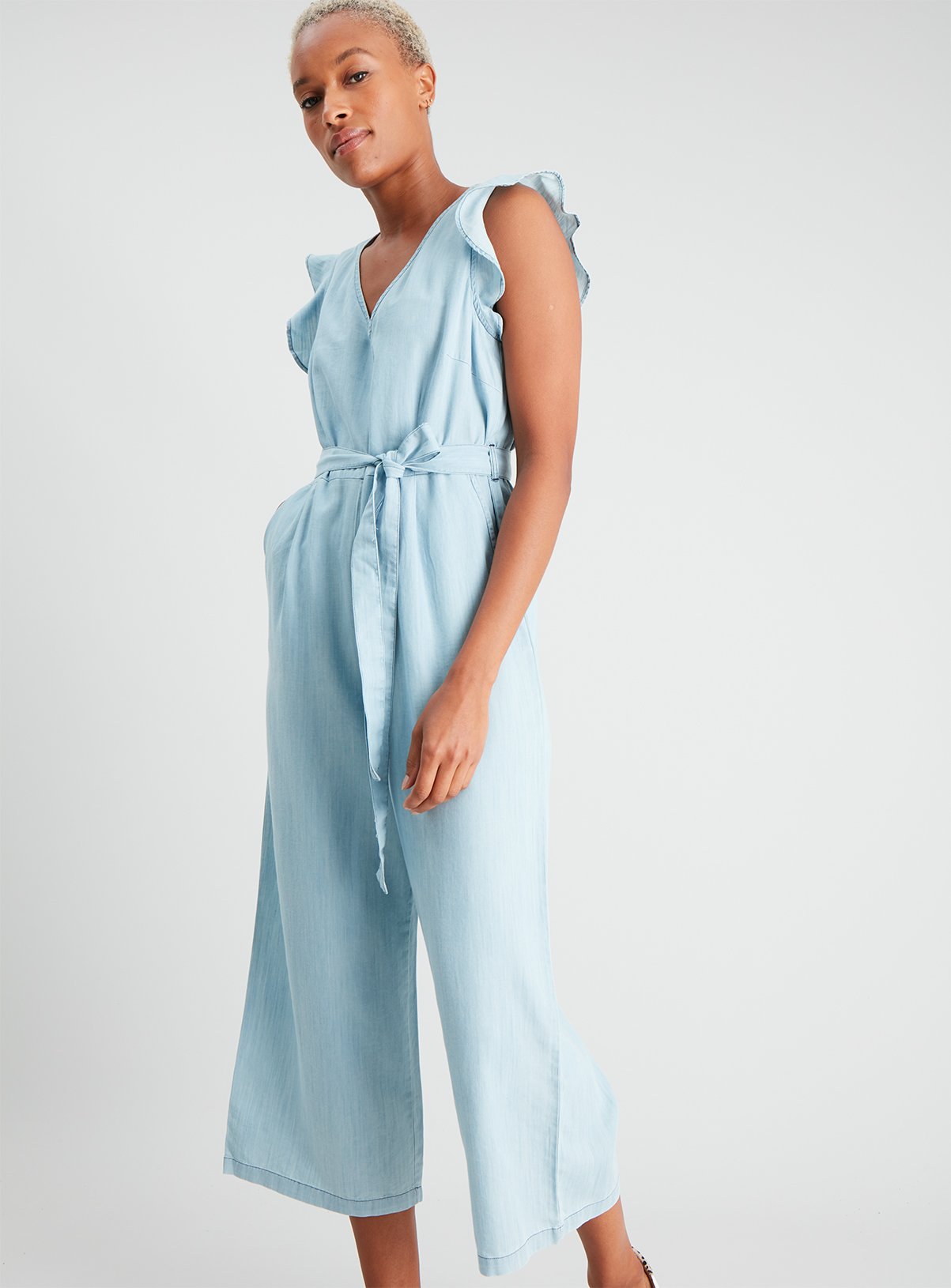sainsburys denim jumpsuit