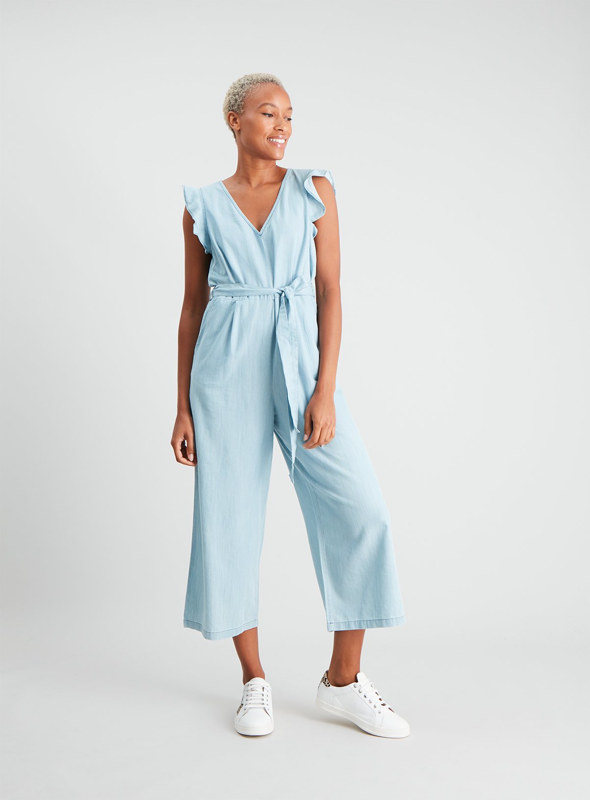 sainsburys denim jumpsuit