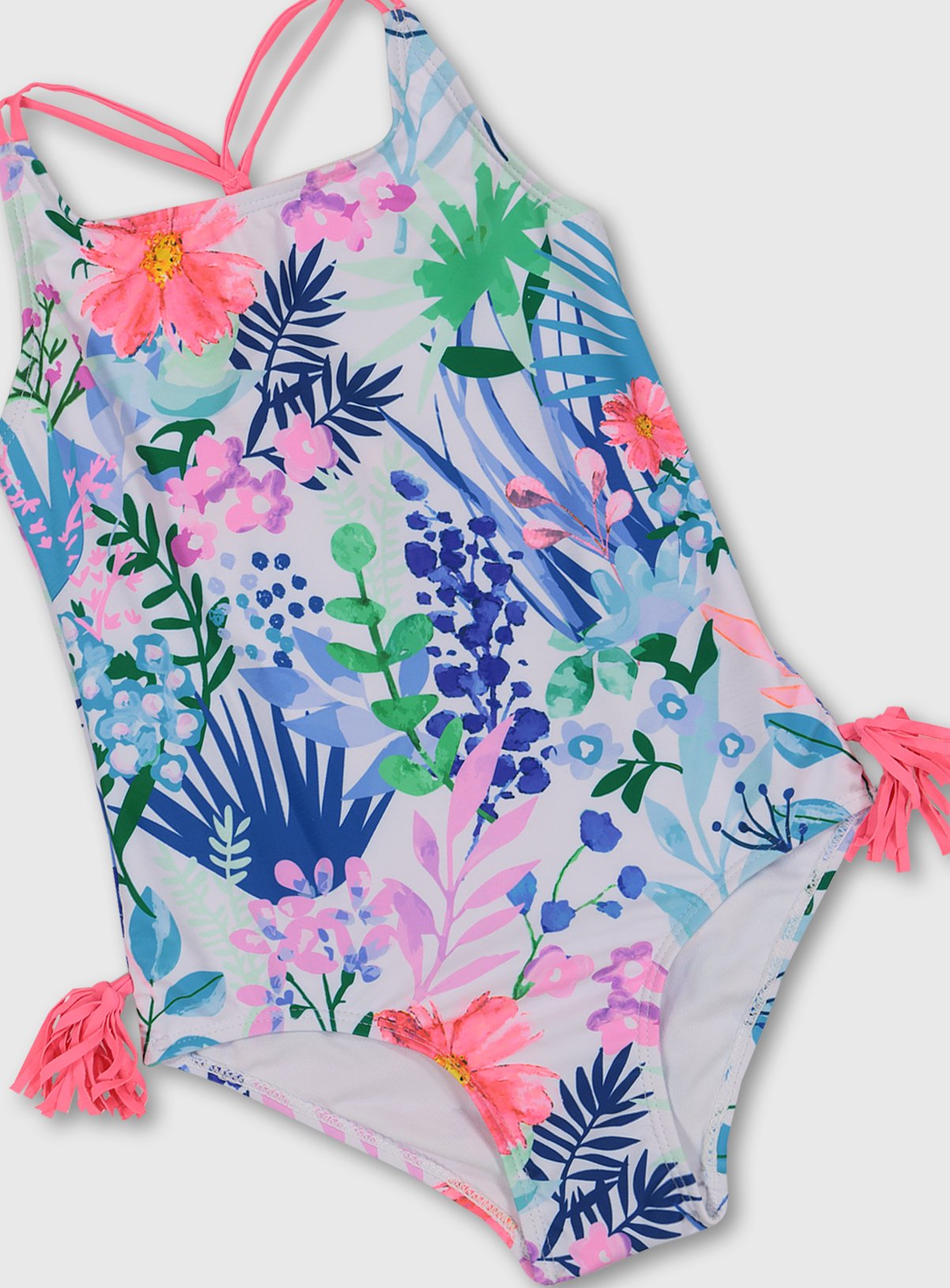 Floral Print Tassel Swimsuit Review