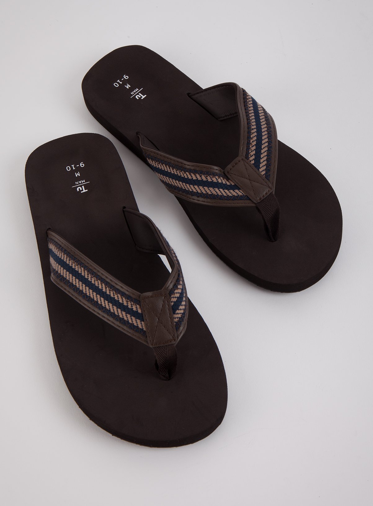 Dark Brown Toe Post Flip Flops Review