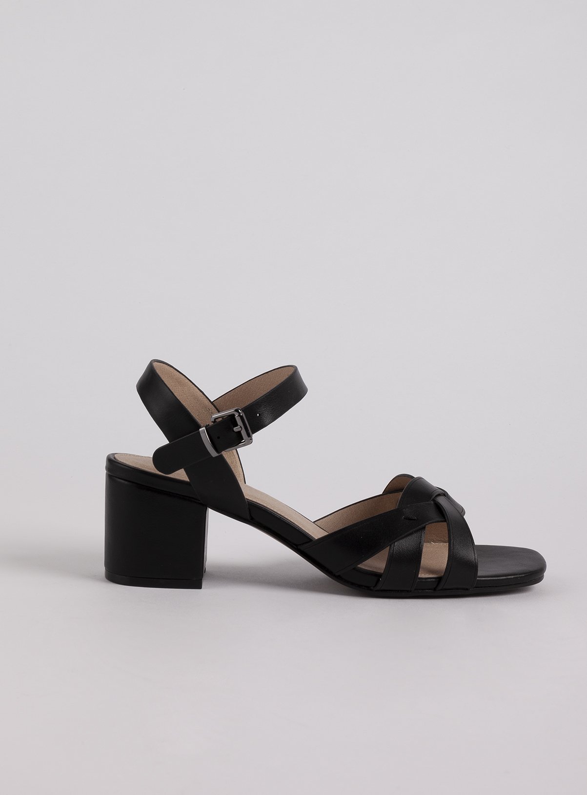 Black Strappy Block Heel Sandals Review