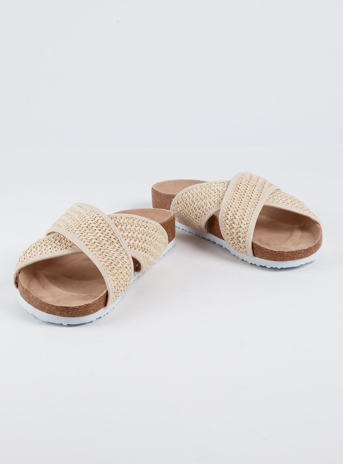 Cream Crochet Cross Strap Sandals Review