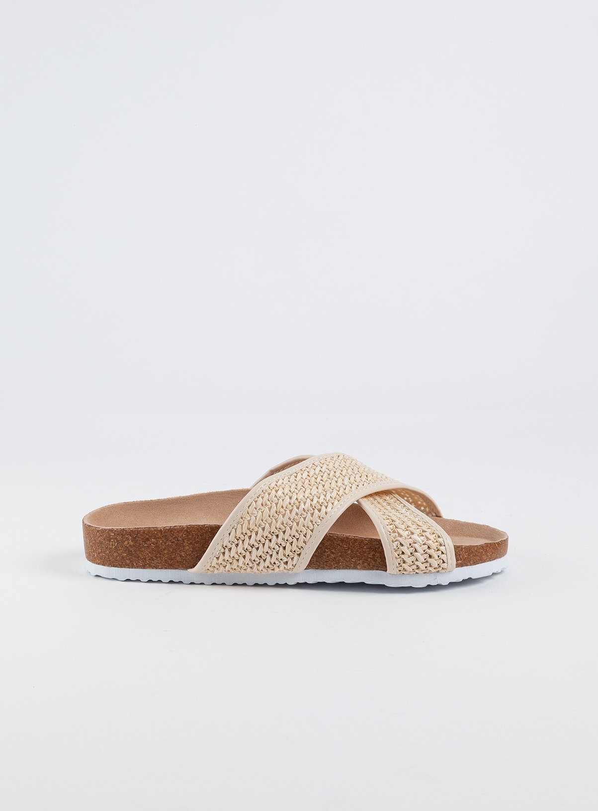 Cream Crochet Cross Strap Sandals Review