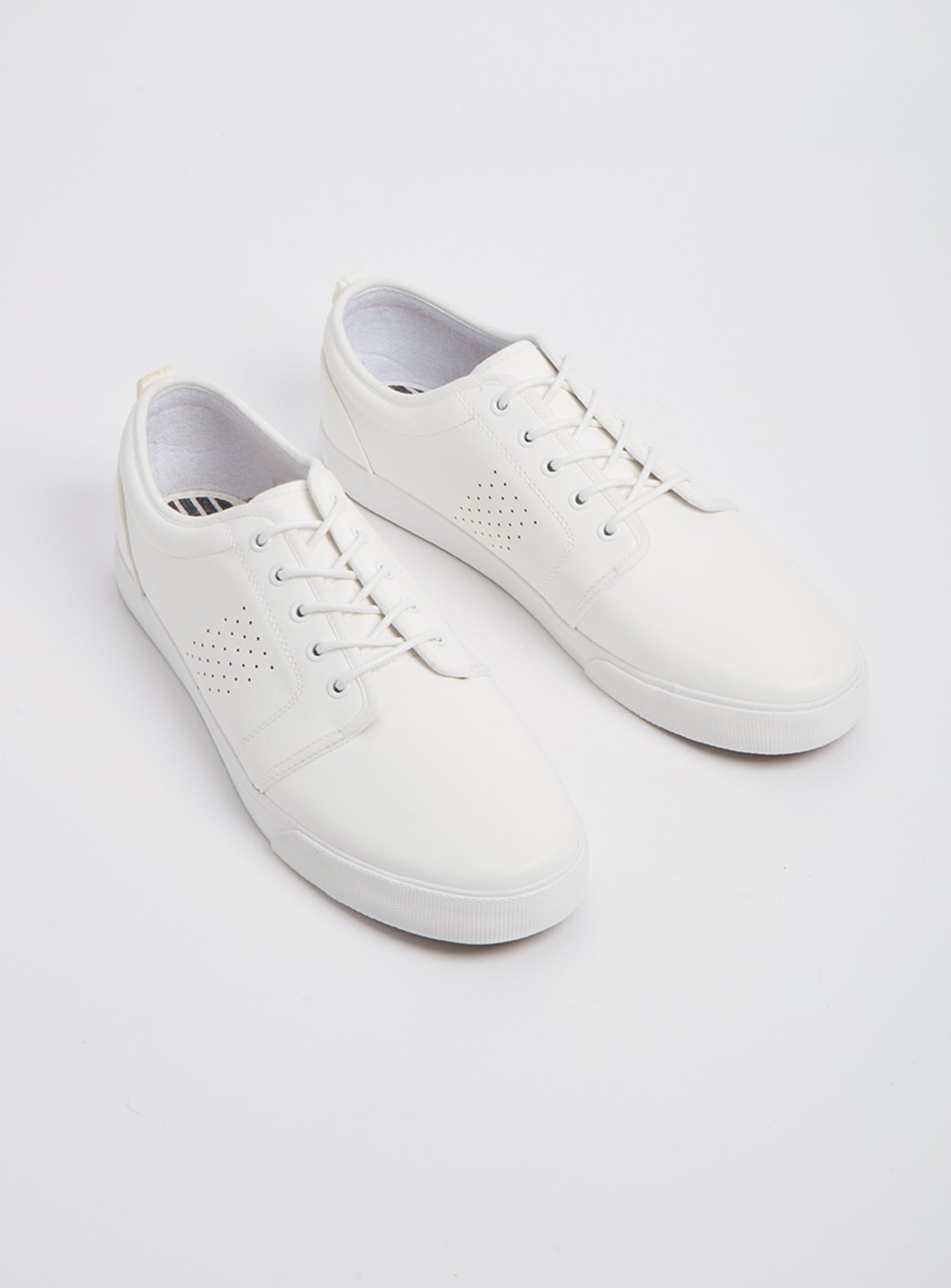smart white trainers