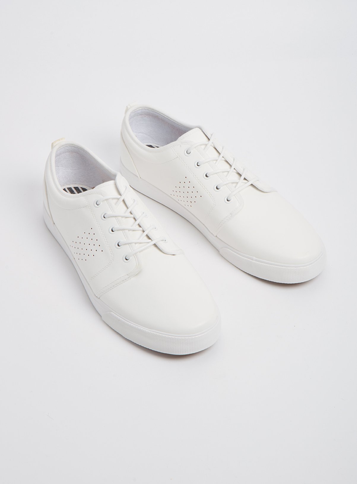 White Lace Up Trainers Review