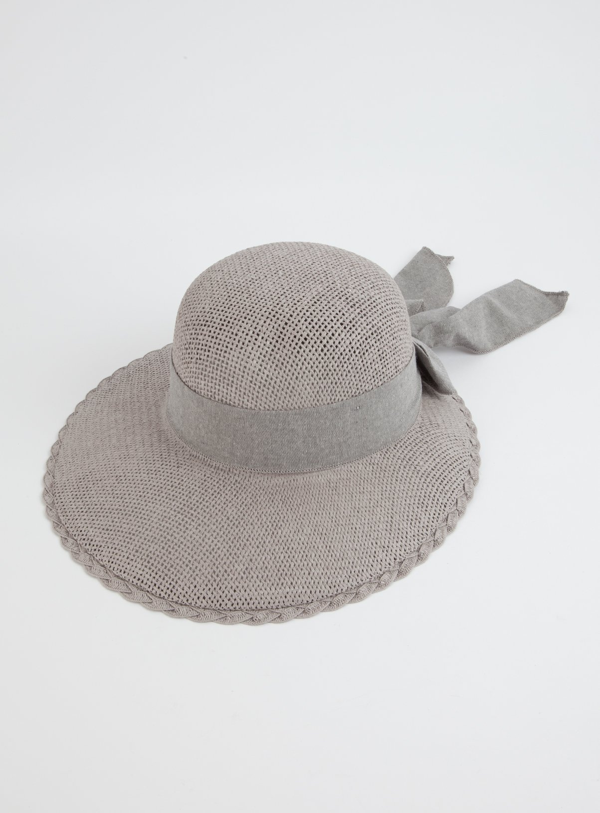 Grey Bow Visor Sun Hat Review