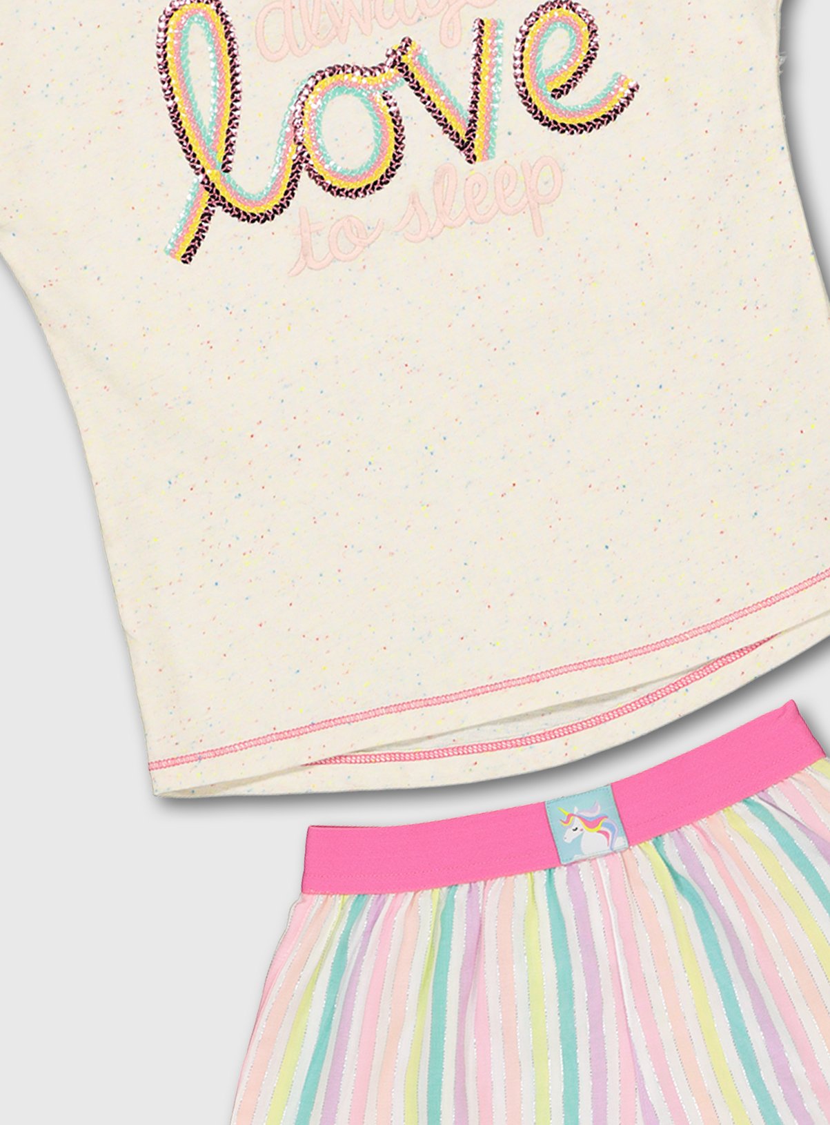 Speckled 'Love To Sleep' Shortie Pyjamas Review