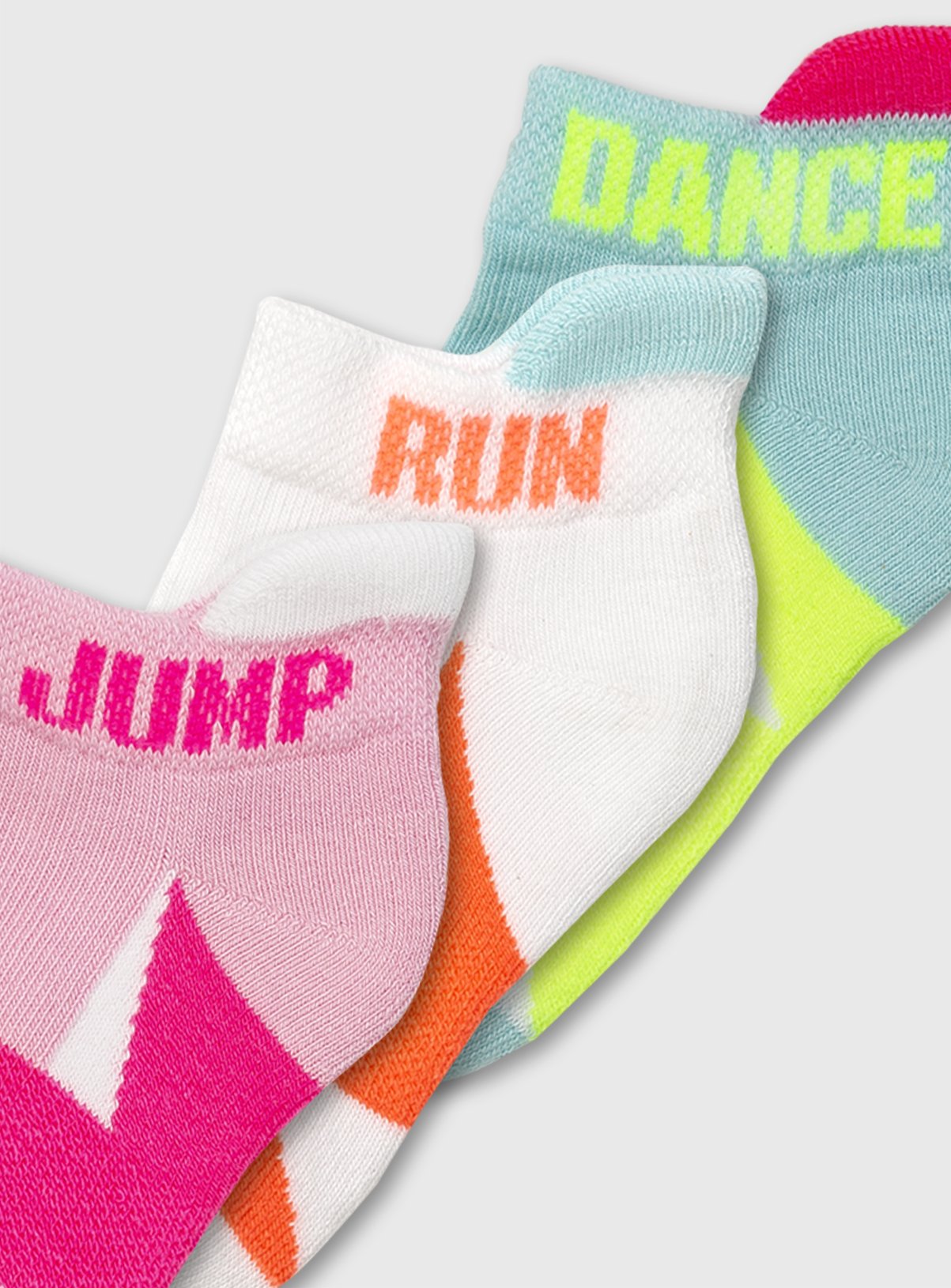 Neon Trainer Socks 3 Pack Review