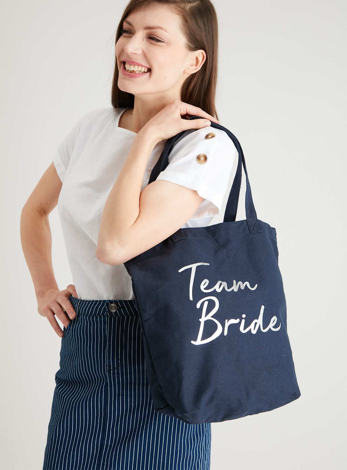 Navy Team Bride Canvas Bag Review