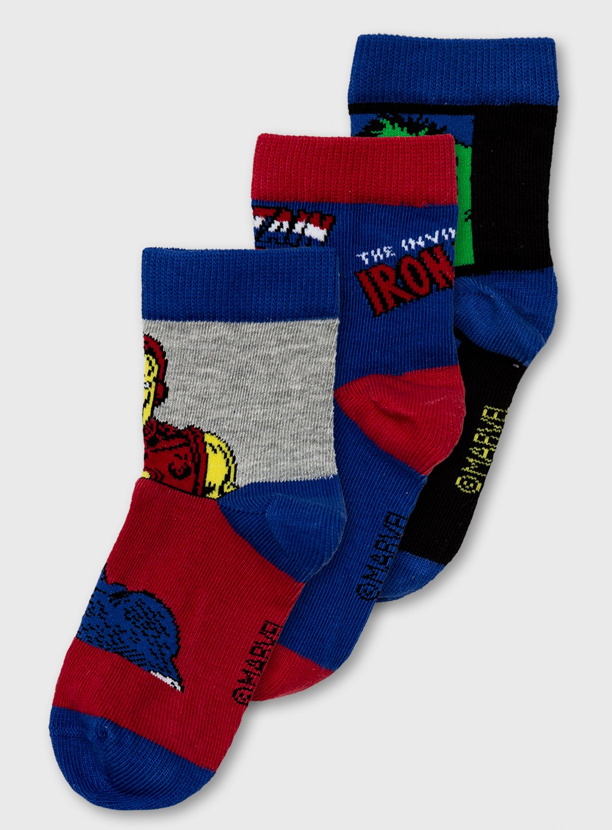 Marvel Avengers Multicoloured Socks 3 Pack Review