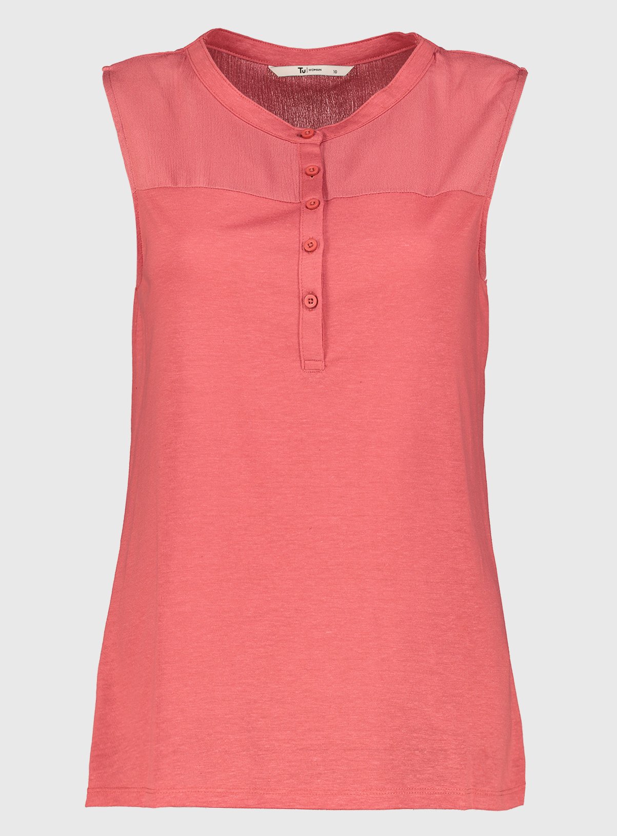 Pink Sleeveless Top With Linen Review