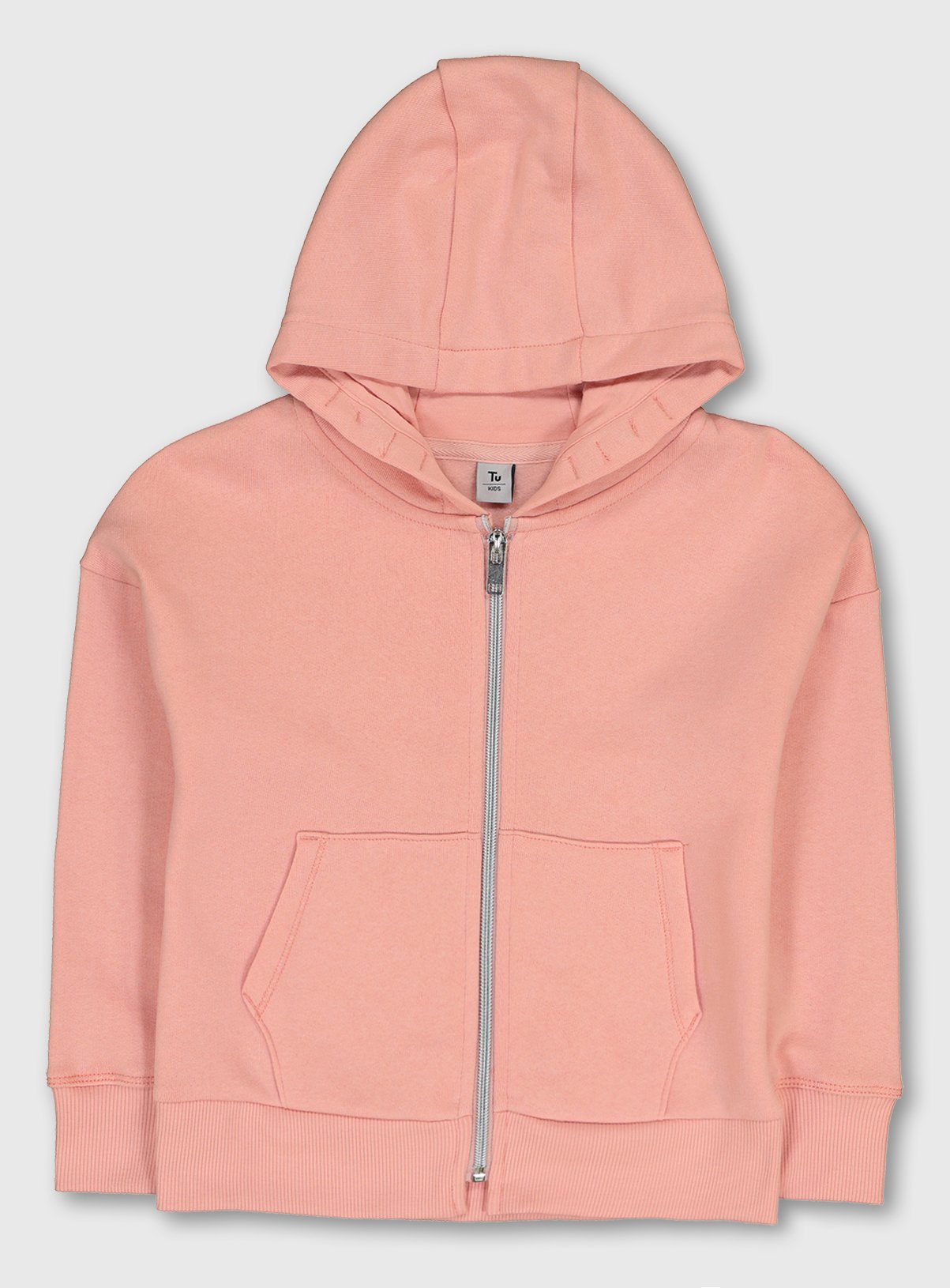 Pink & Silver Zip Through Hoodie Review