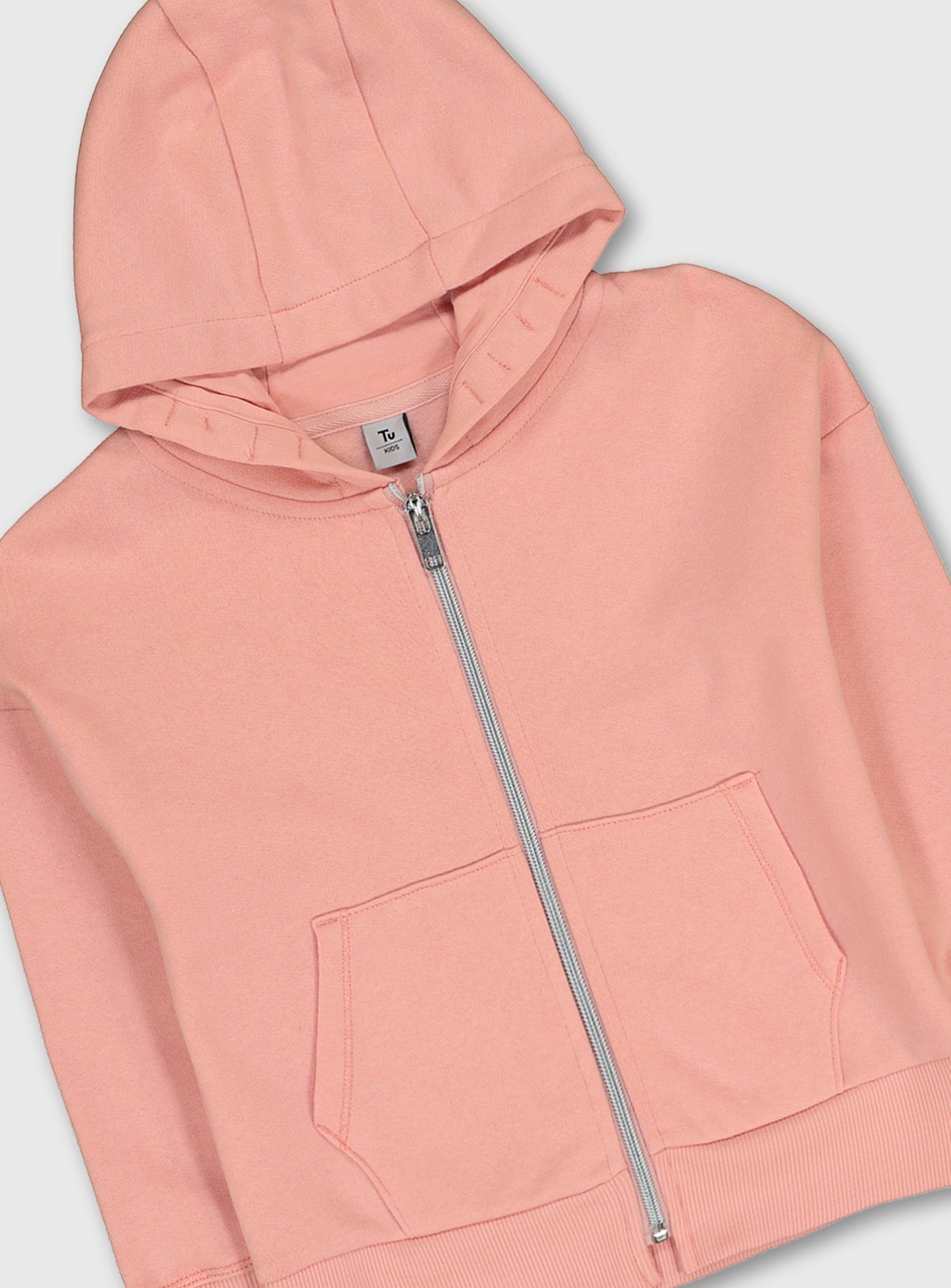 Pink & Silver Zip Through Hoodie Review