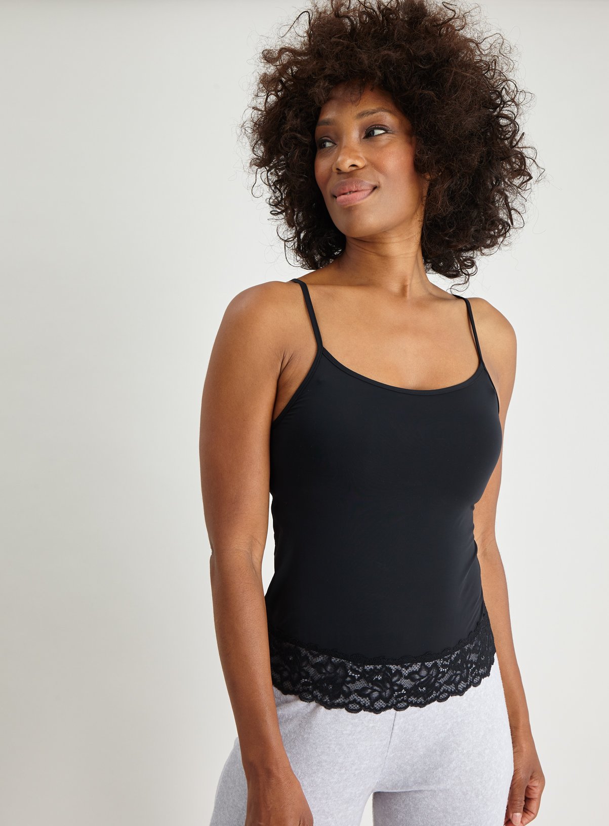 Black Secret Support Slinky Camisole Review