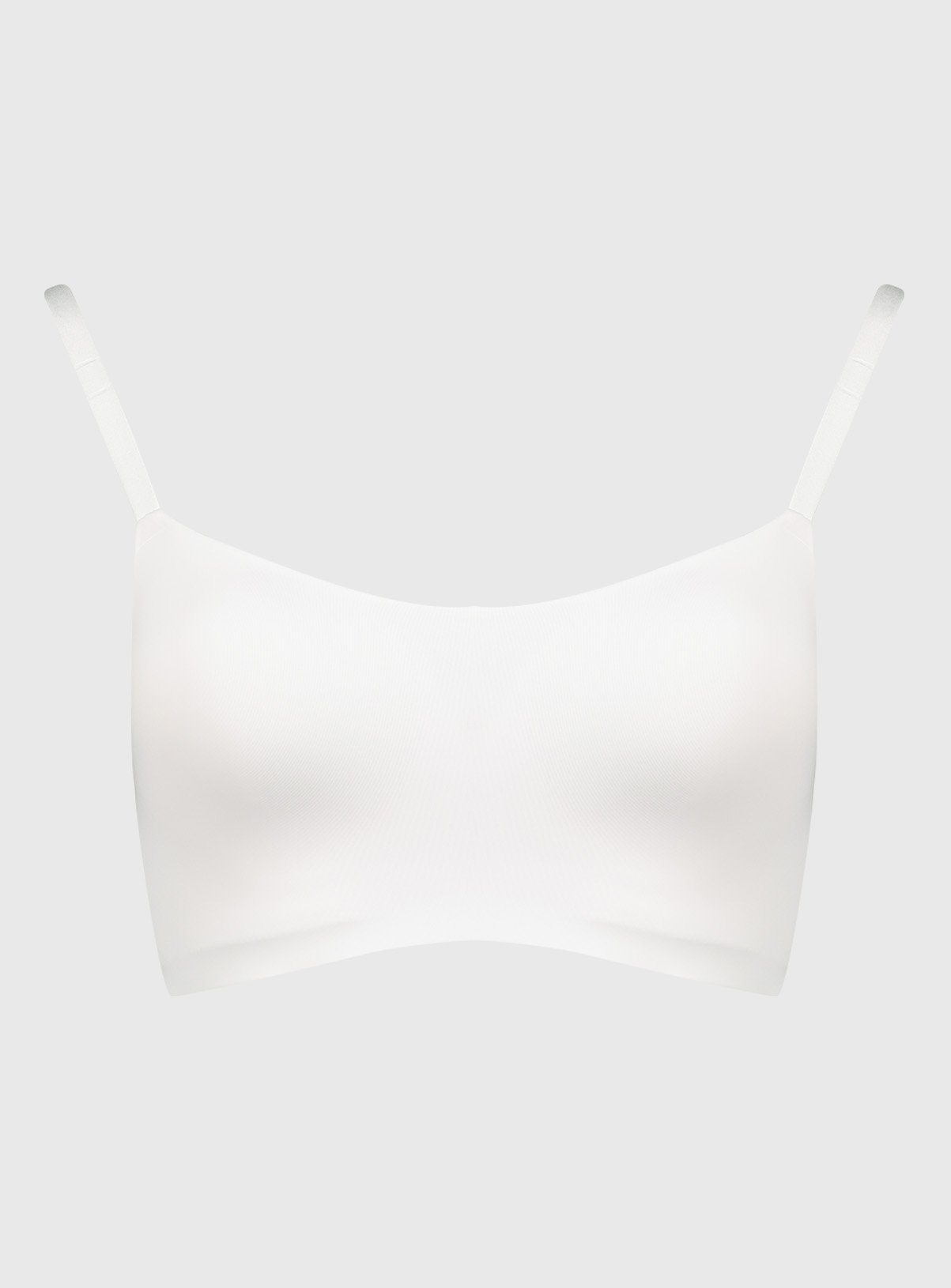 White Scoop Neck Bra Review