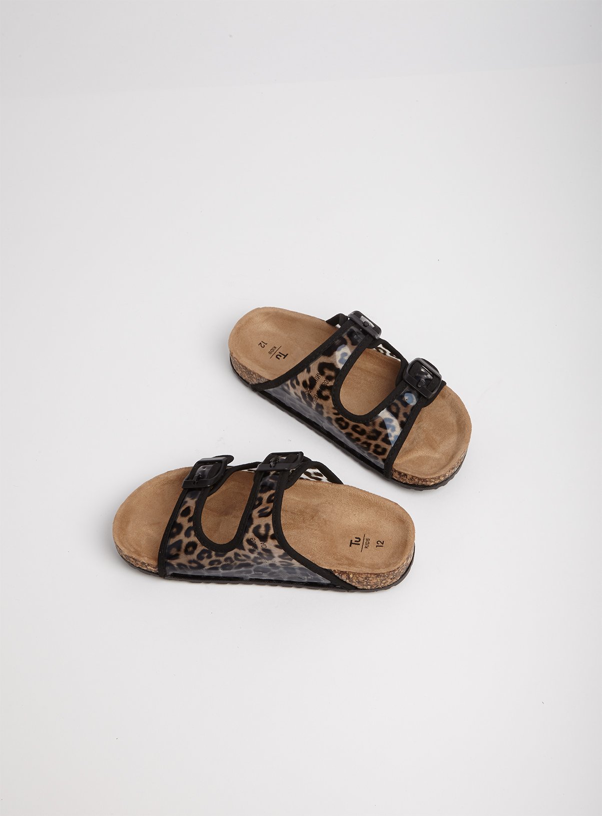 two buckle sandals