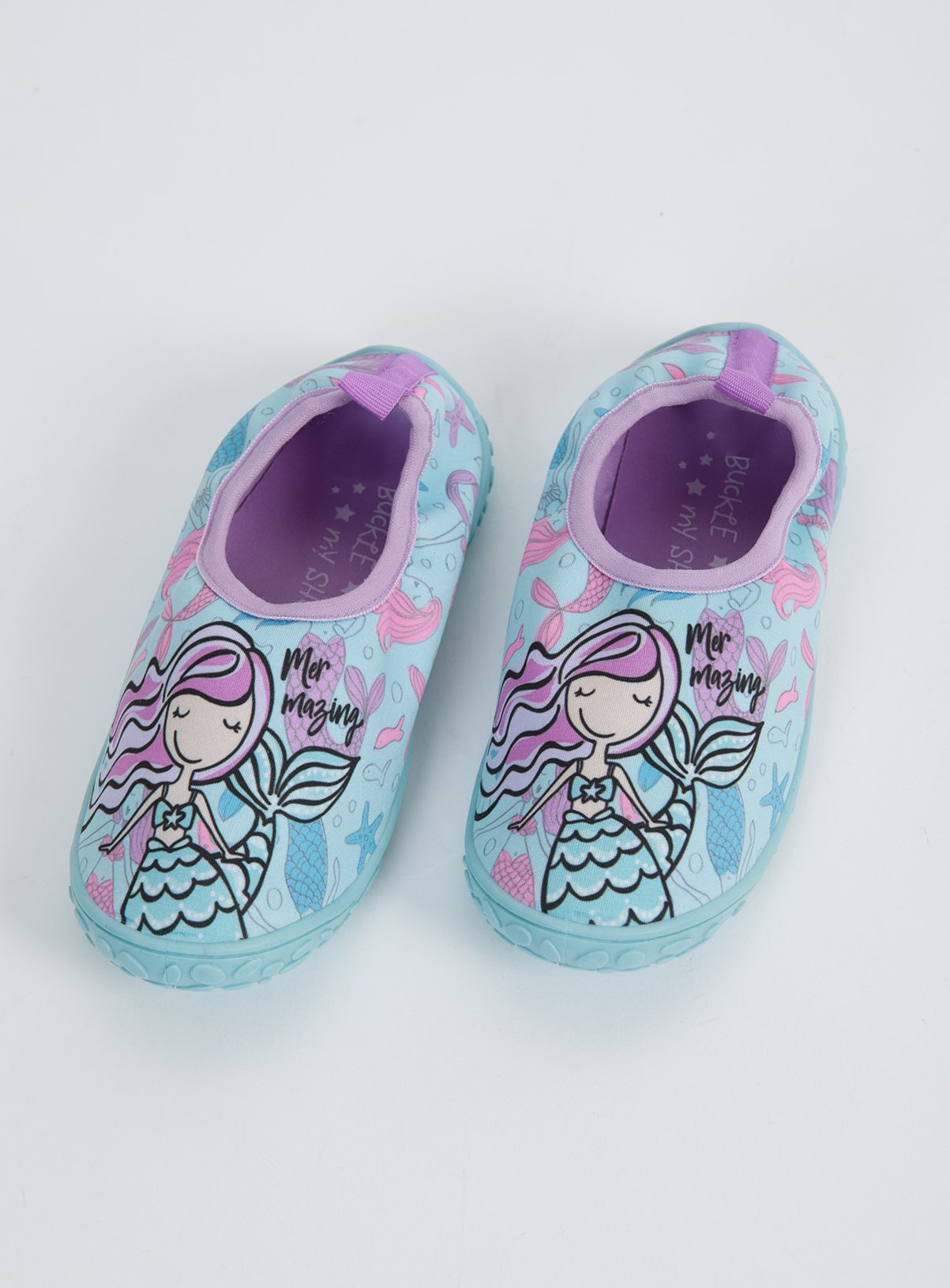 Blue Mermaid Aqua Shoes (4-12 Infant 