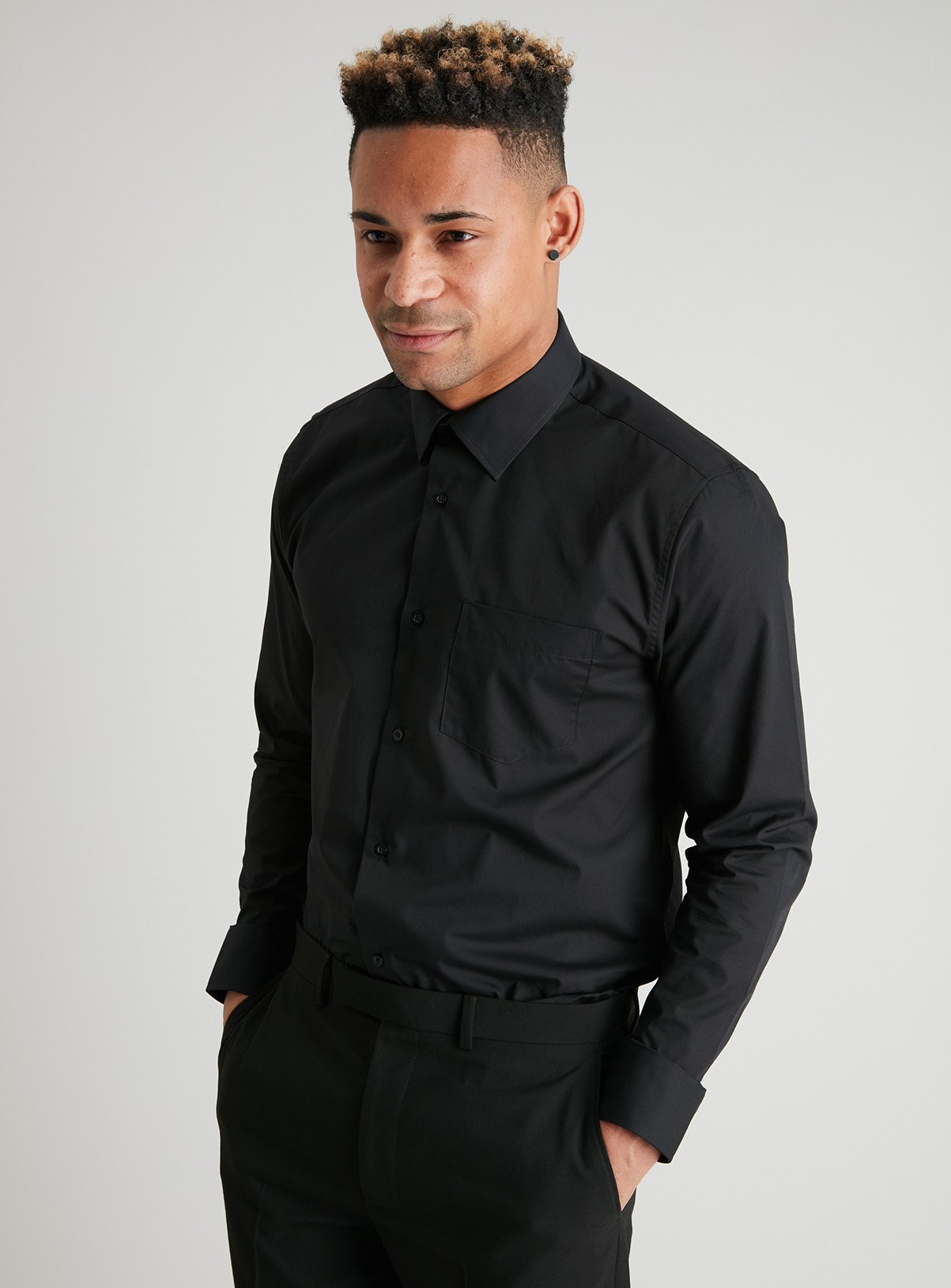 Black Regular Fit Long Sleeve Shirt 2 Pack Review