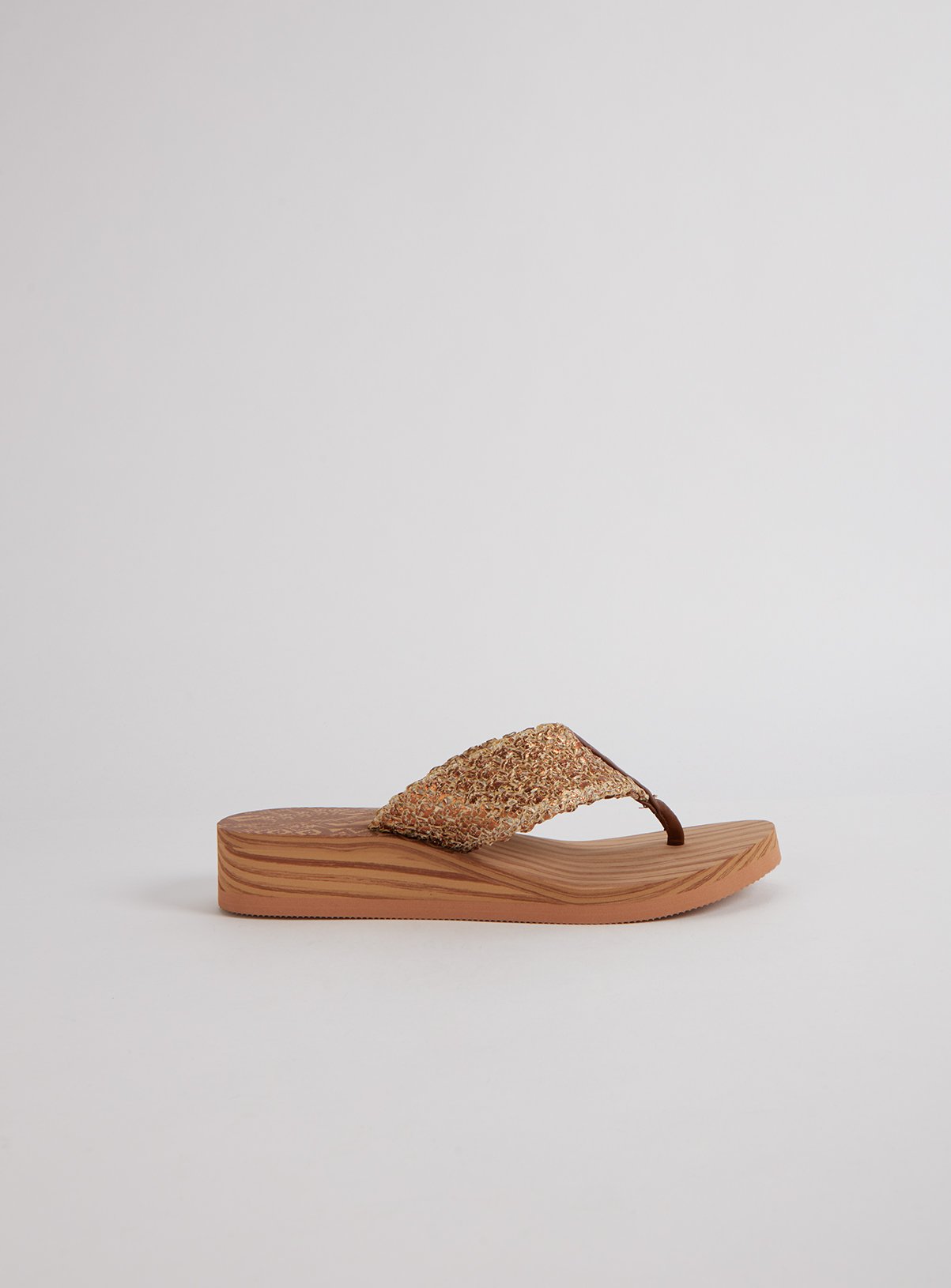 Tan Wood Effect Wedge Sandals Review