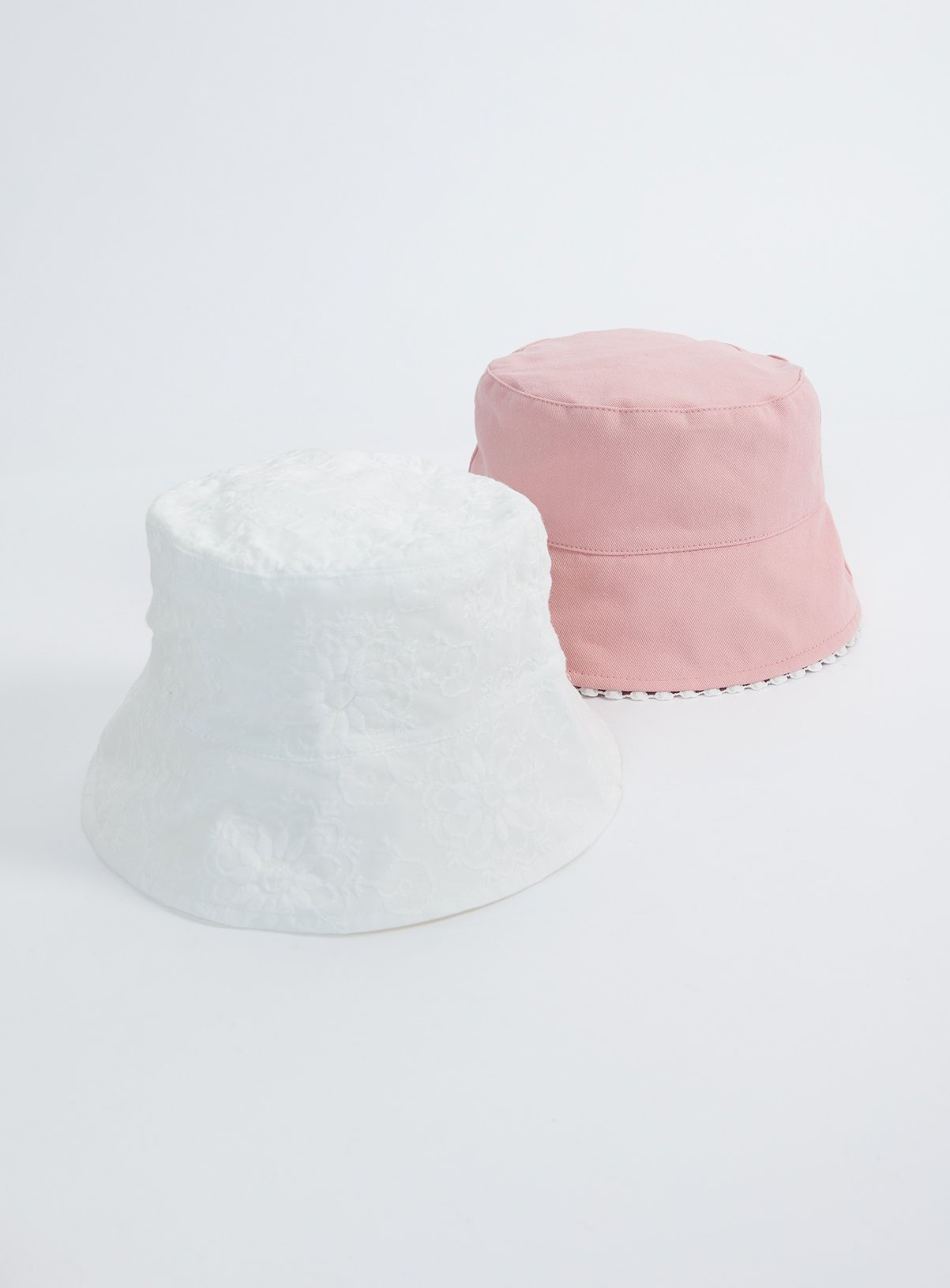 Pink & White Bucket Hats 2 Pack Review