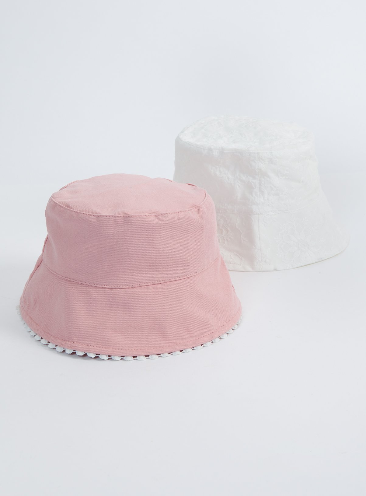 Pink & White Bucket Hats 2 Pack Review