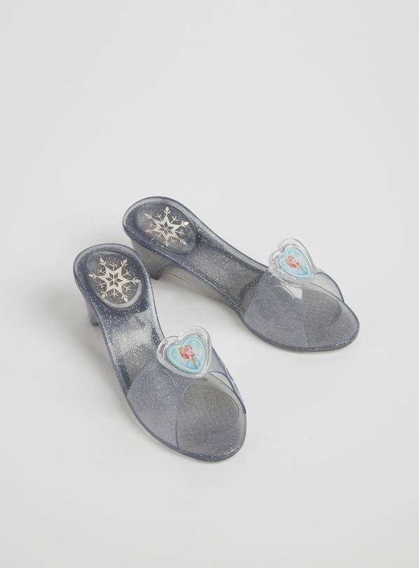Buy RUBIE'S Disney Frozen 2 Elsa Grey Jelly Shoes One Size Kids fancy dress shoes and