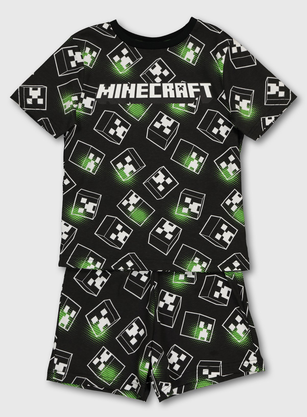 minecraft pyjamas and dressing gown