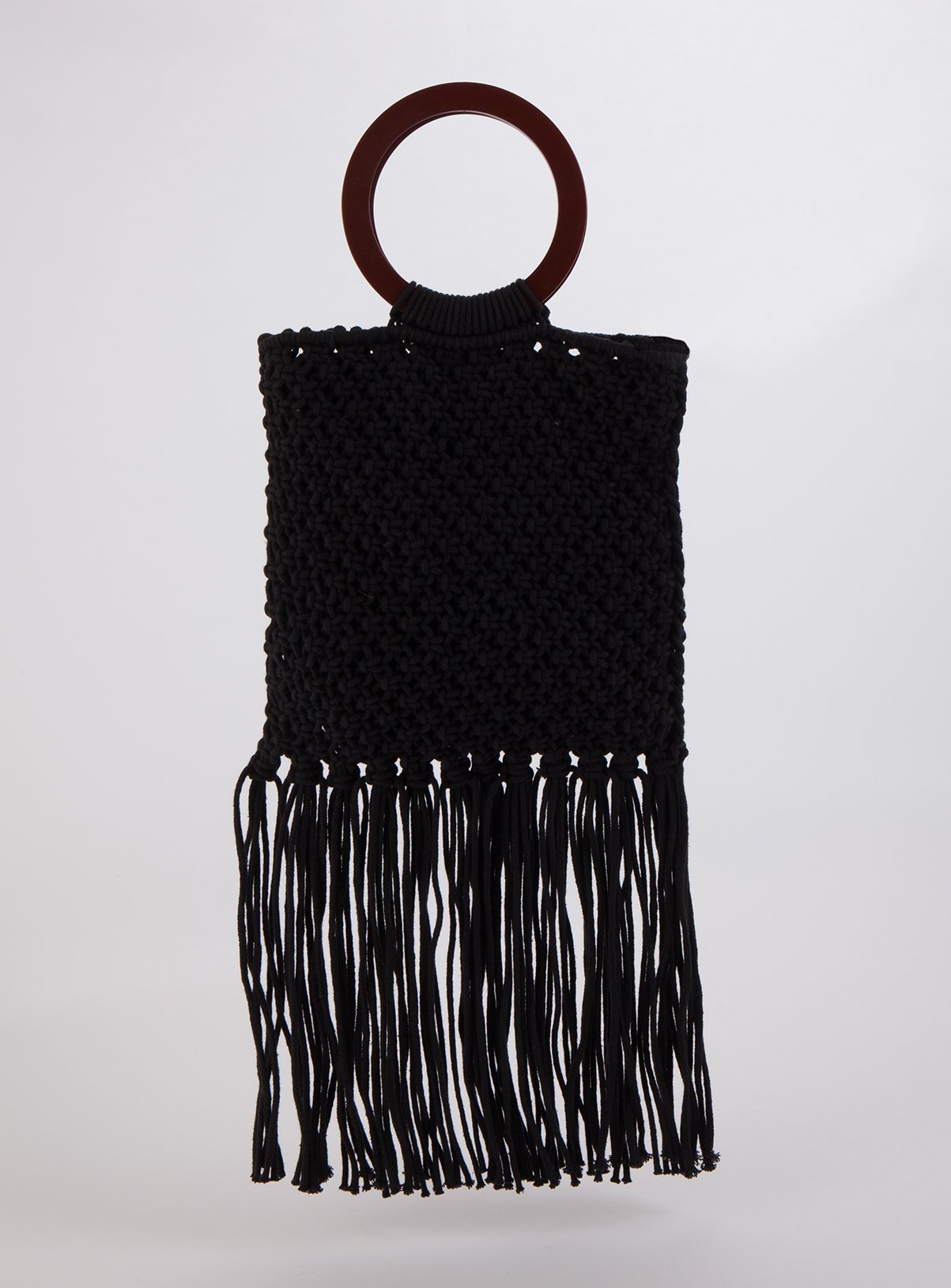 Black Macrame Handheld Bag Review