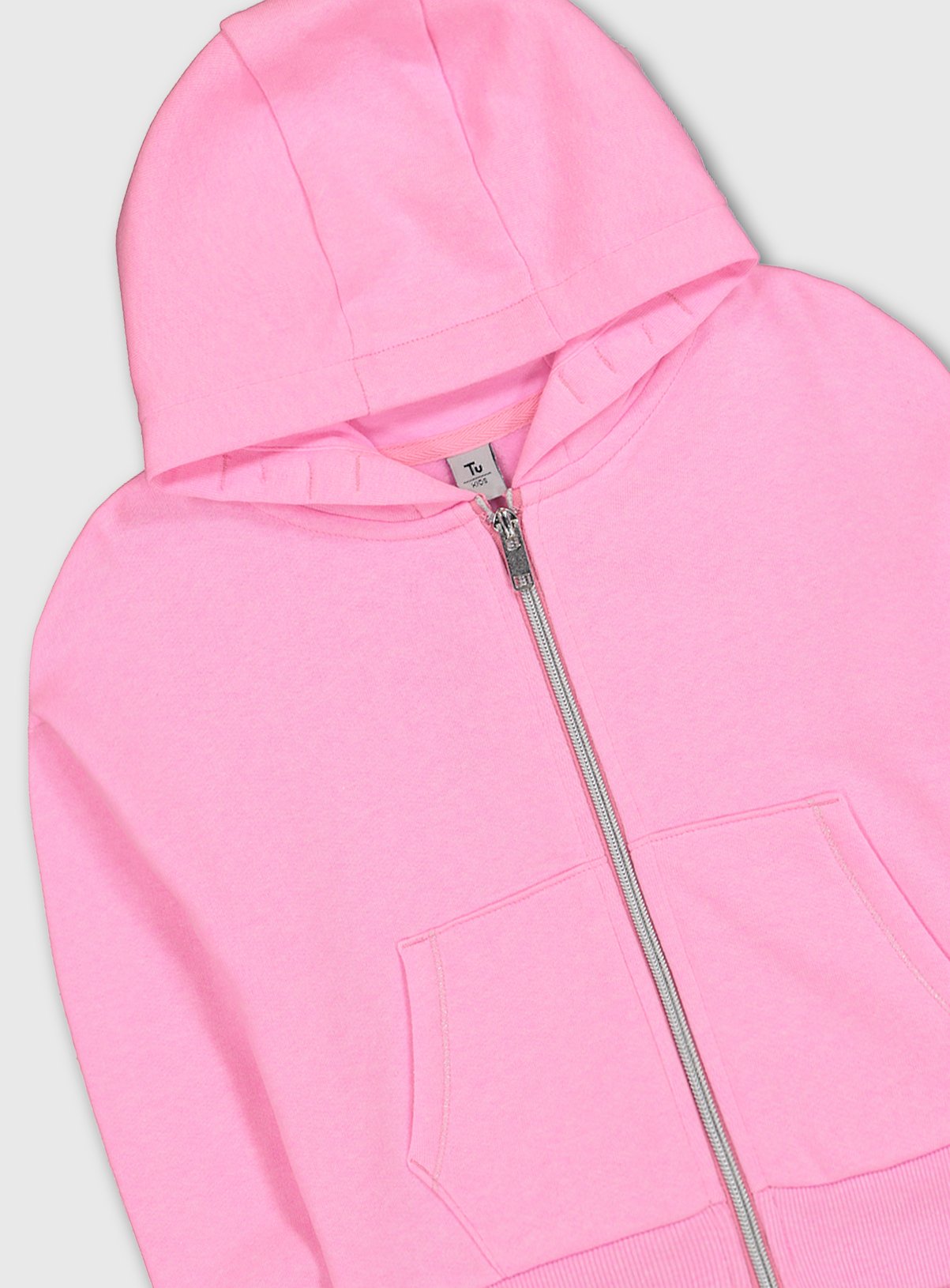 Neon Pink Zip Through Hoodie Review