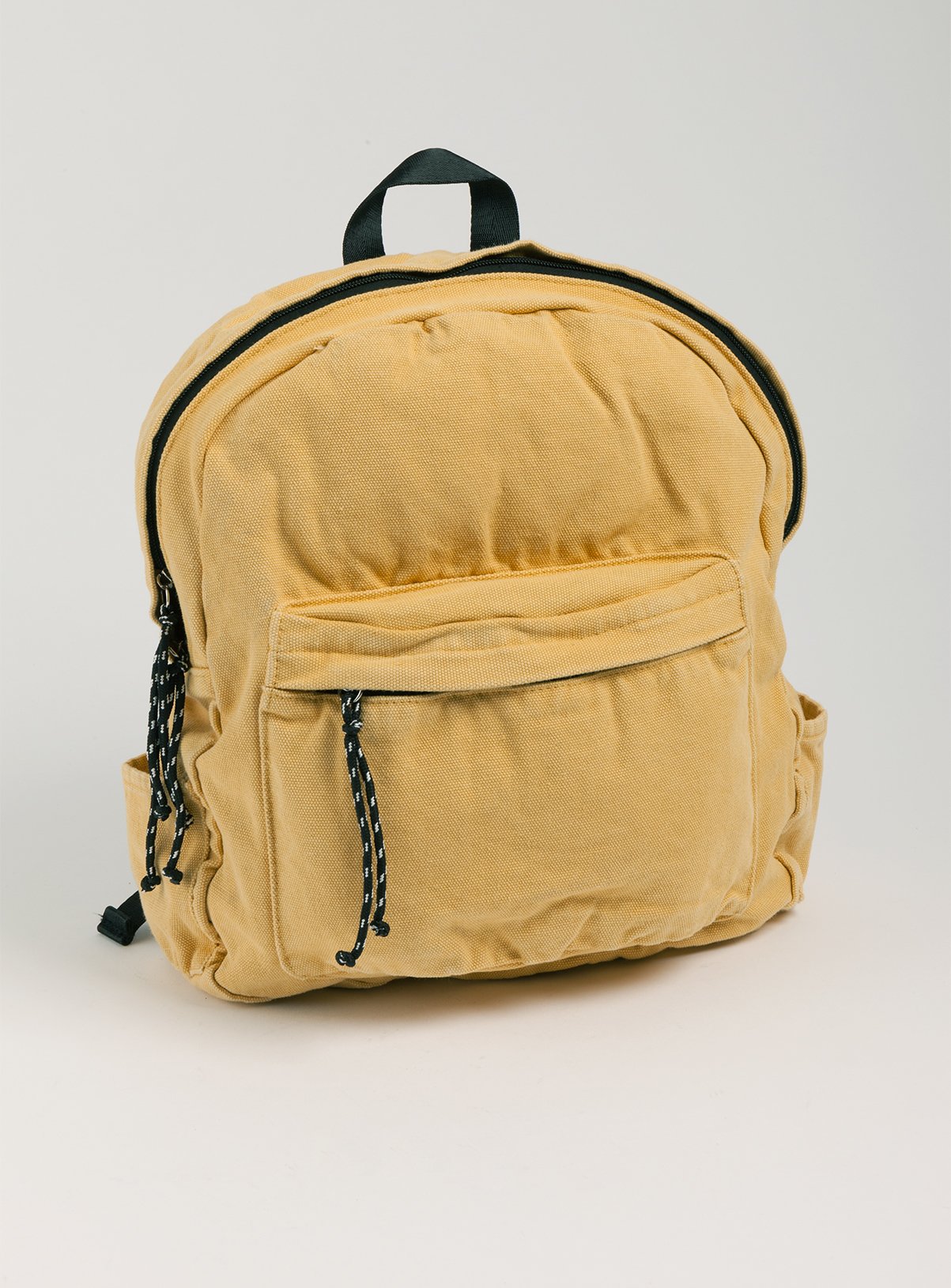 Washed Yellow Pure Cotton Backpack Review