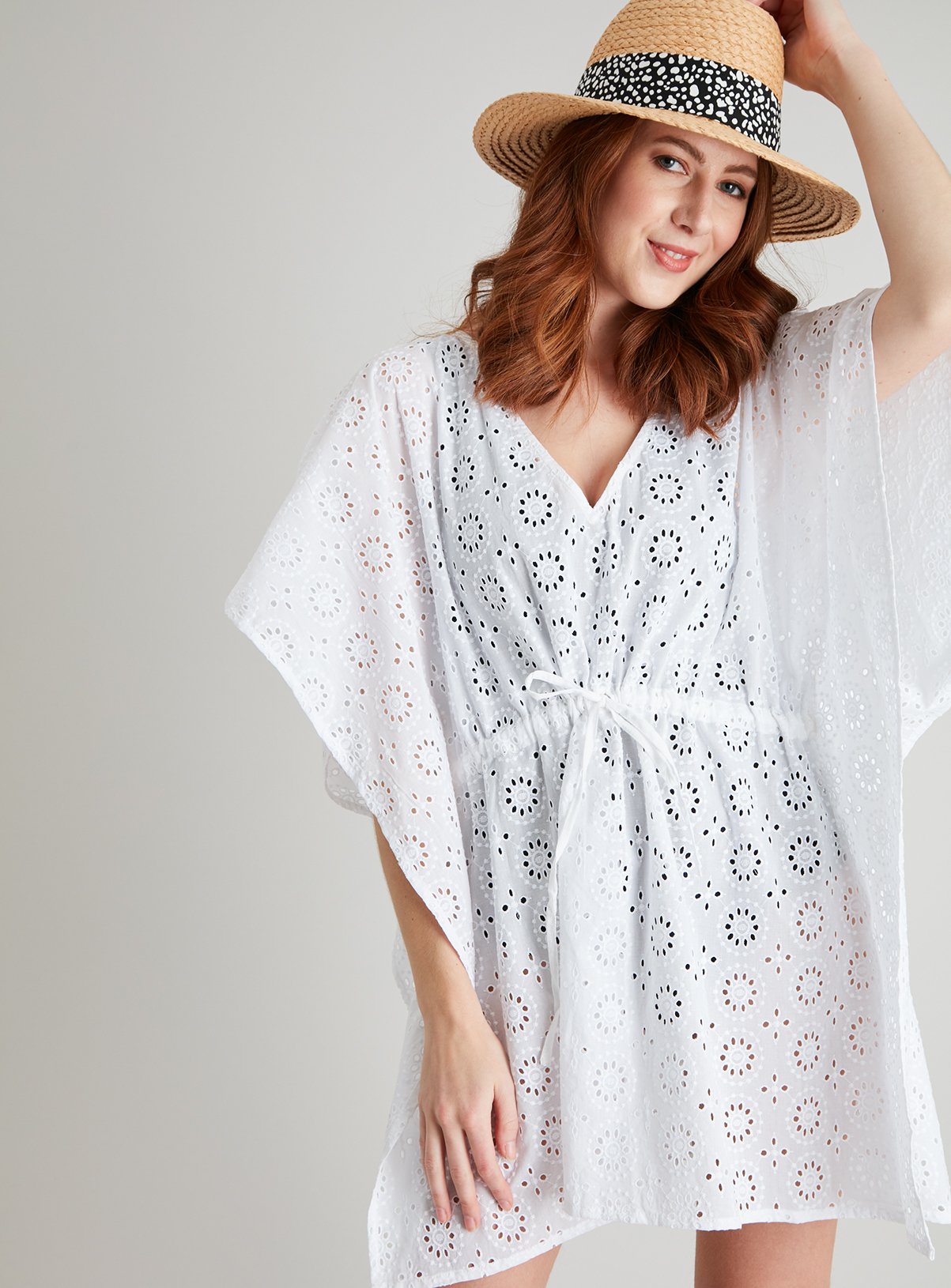 White Broderie Anglaise Kaftan Reviews - Updated March 2024