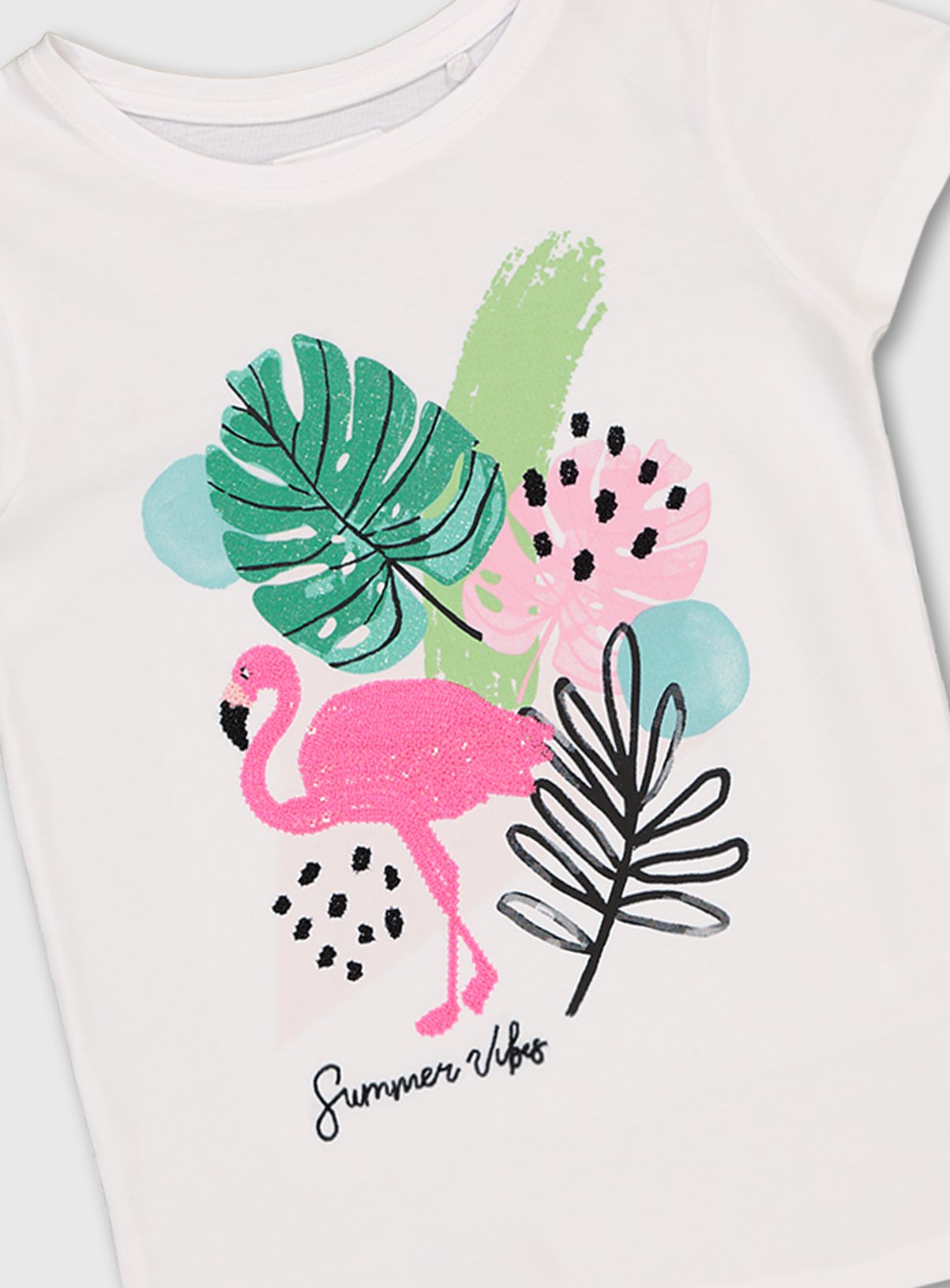 White Flamingo Sequin T-Shirt Review