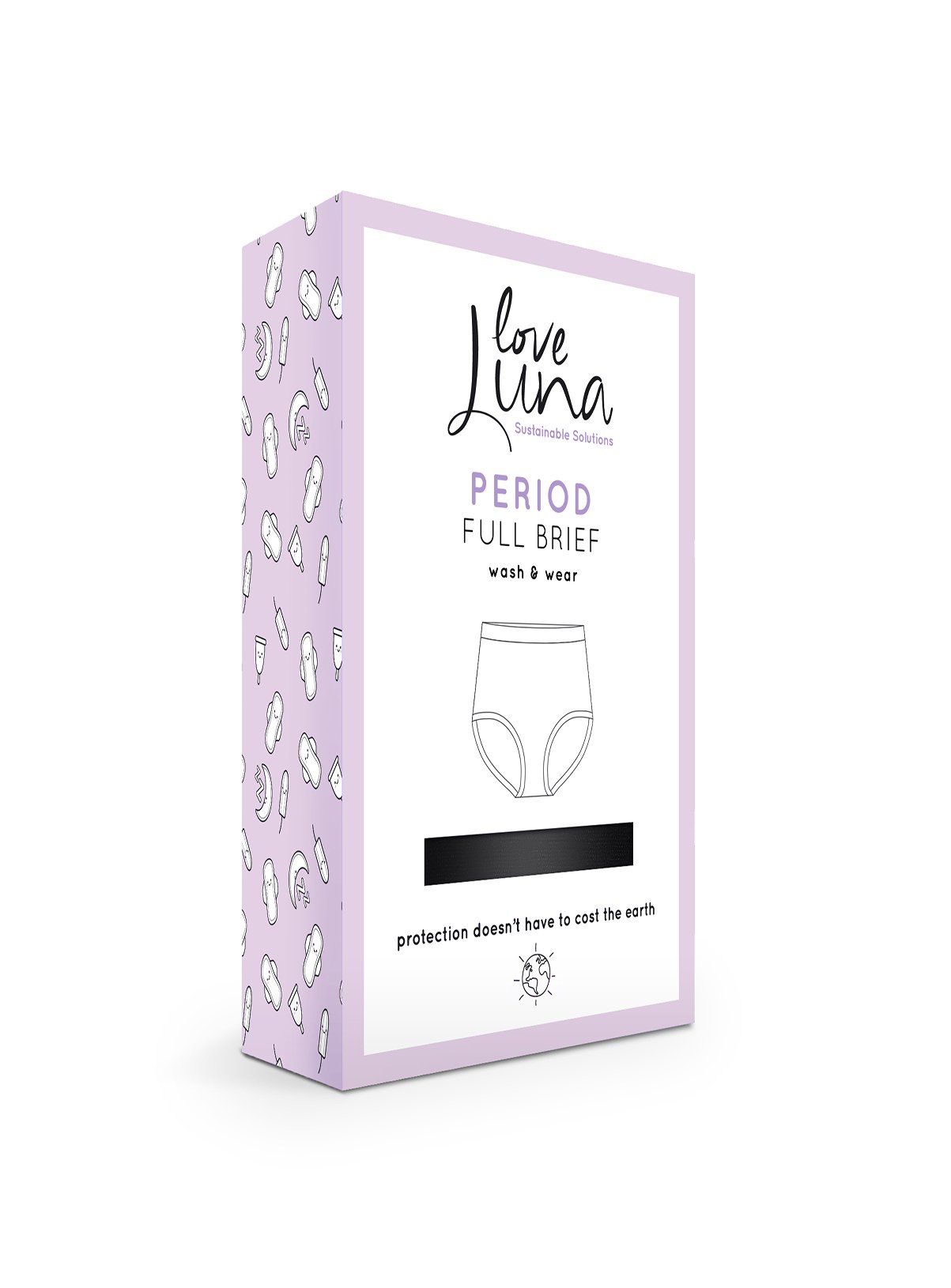 LOVE LUNA Black Period Full Knickers Review