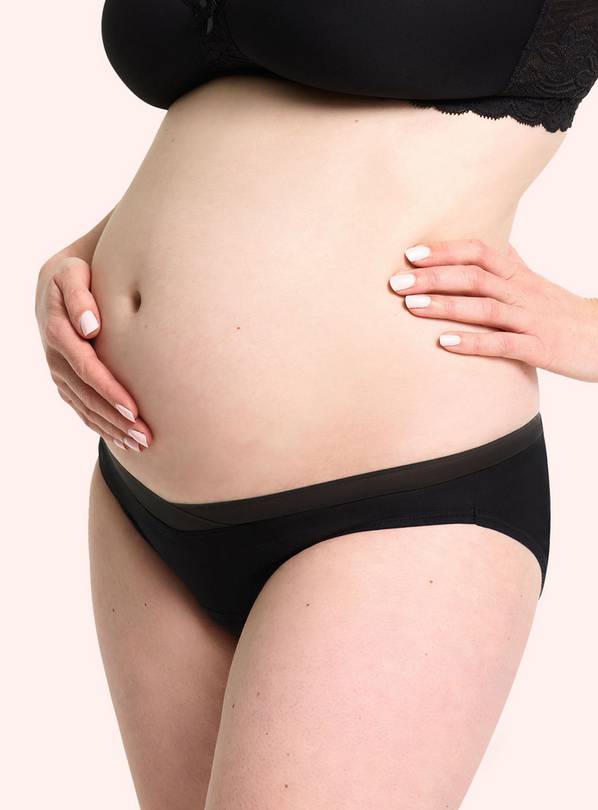 Buy Lady Leaks Black Maternity Knickers - 8-10, Knickers