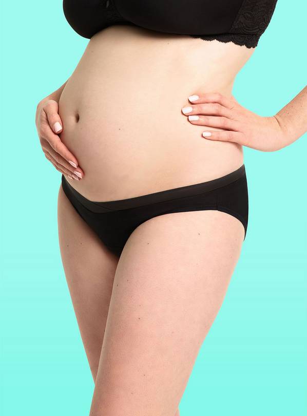 Buy Lady Leaks Black Maternity Knickers - 10-12, Knickers