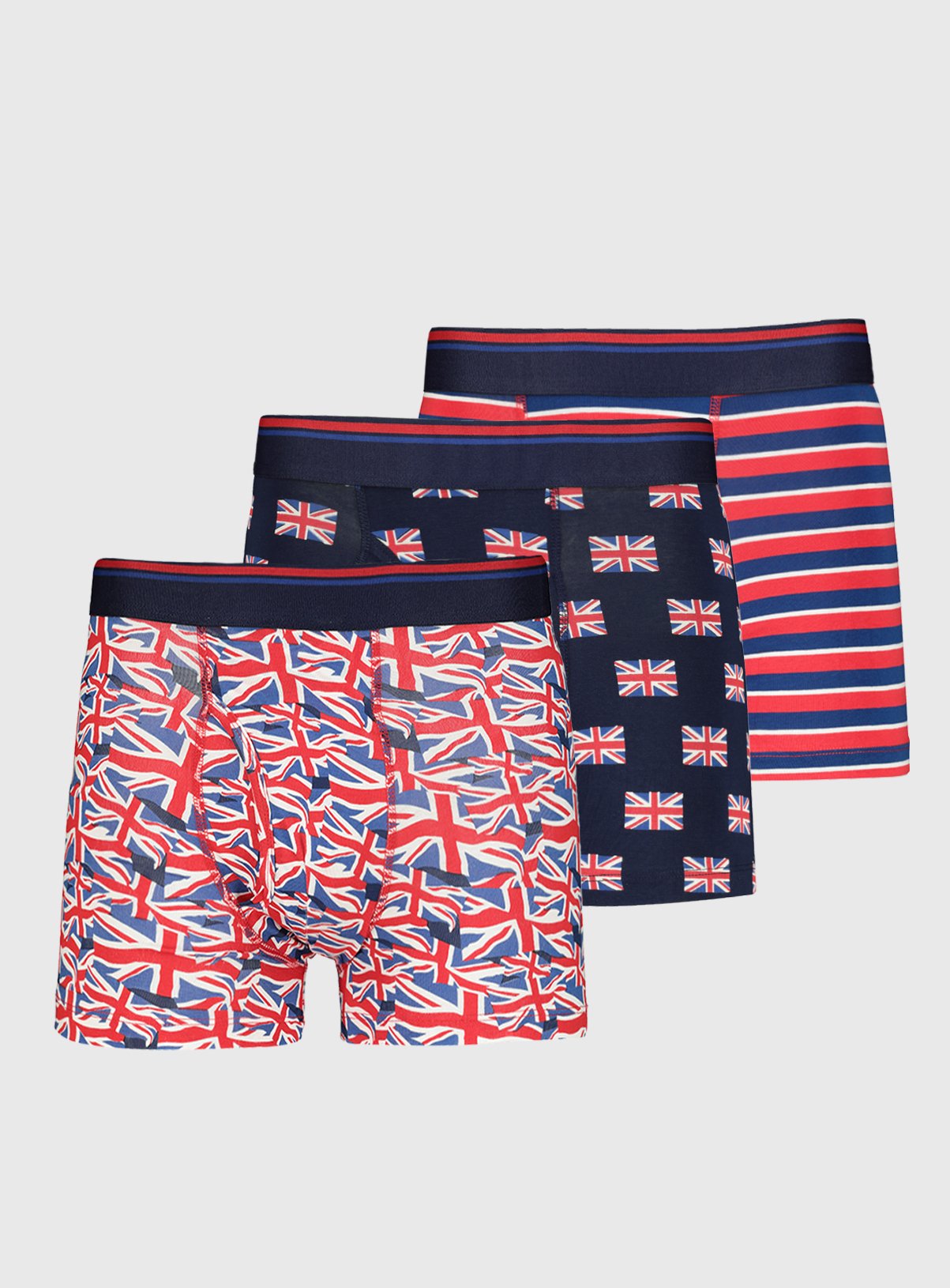 Union Jack Print Trunks 3 Pack Review