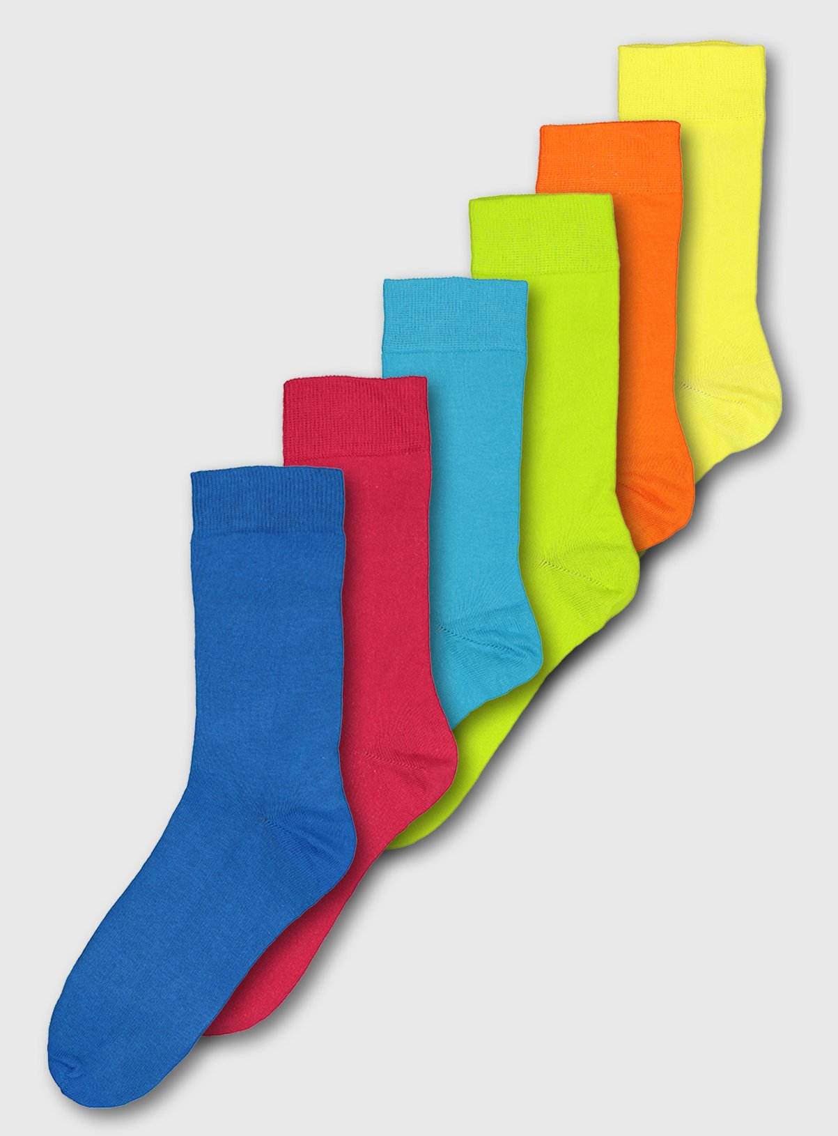 Tropical Brights Stay Fresh Socks 7 Pack Review