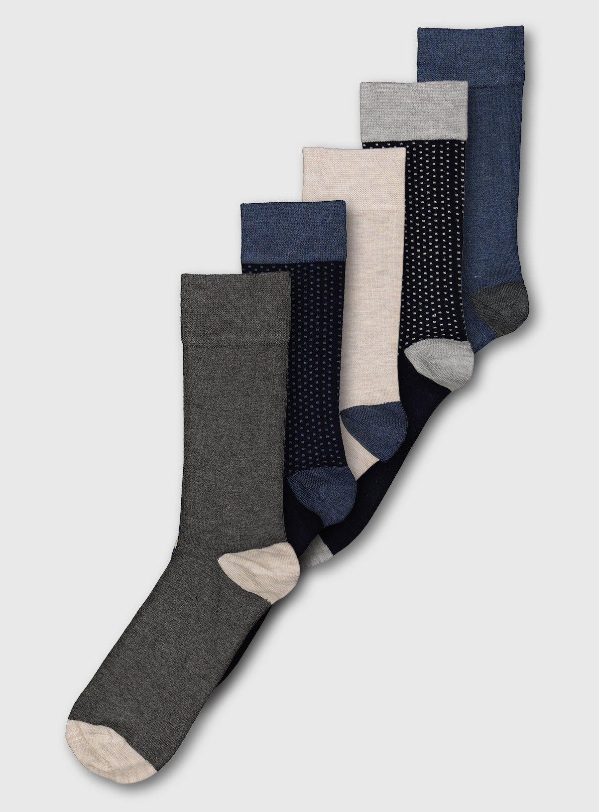 Navy Luxury Bamboo Socks 5 Pack Review